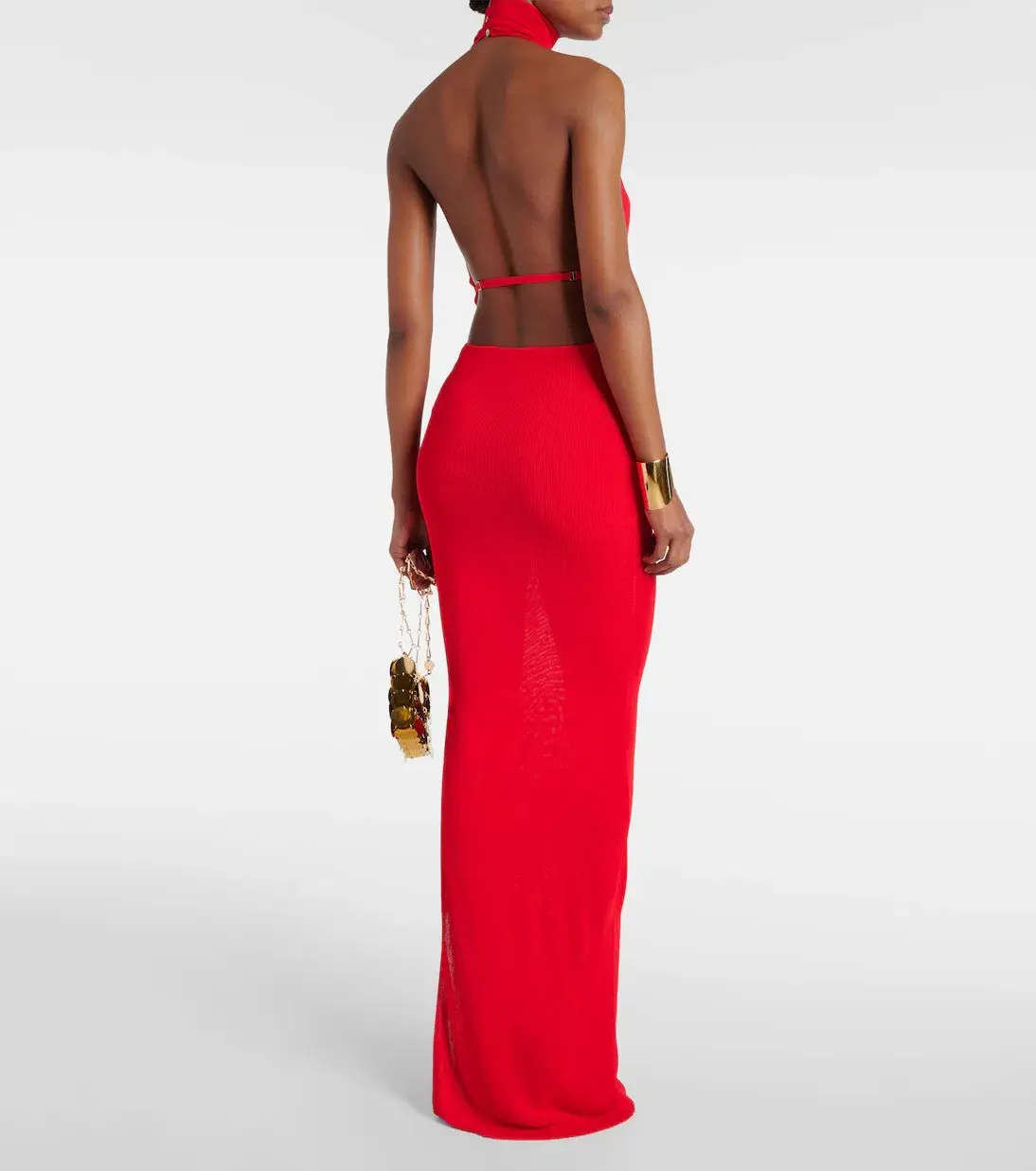 Aya Muse Edo Maxi Dress Red Size 6  - Image 2