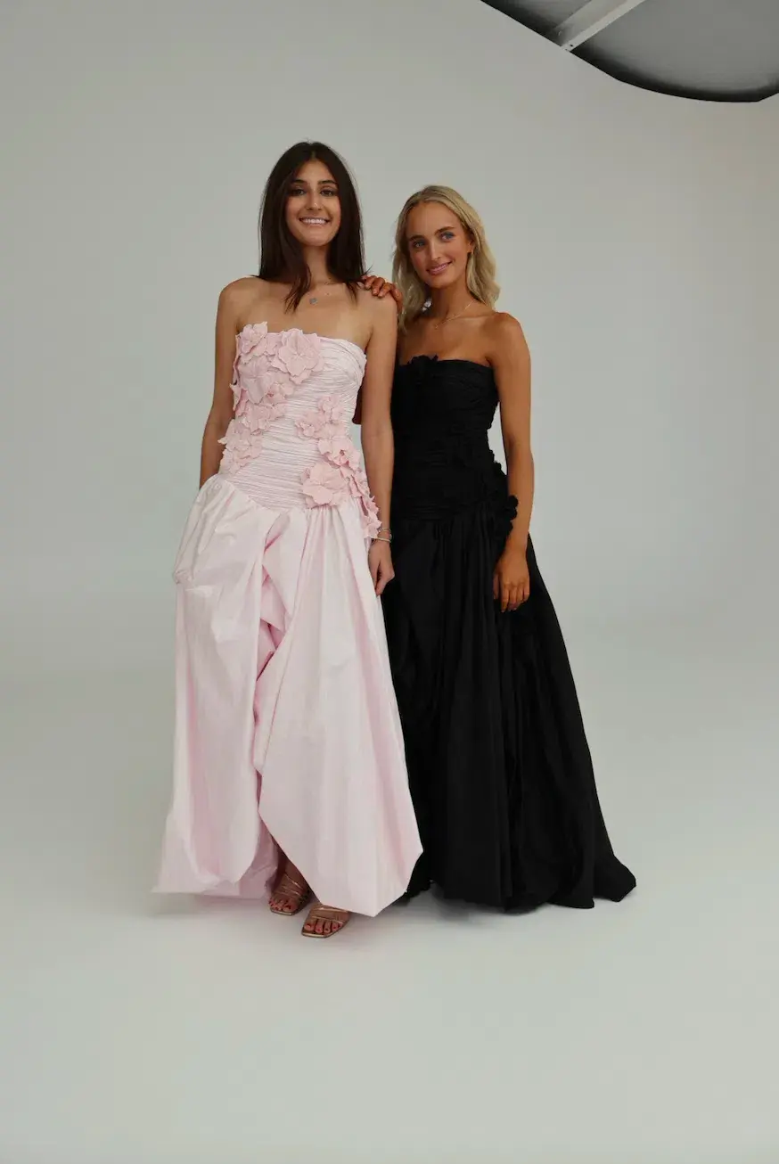 Splendour Flower Gown Pastel Pink Size 10 - Image 7