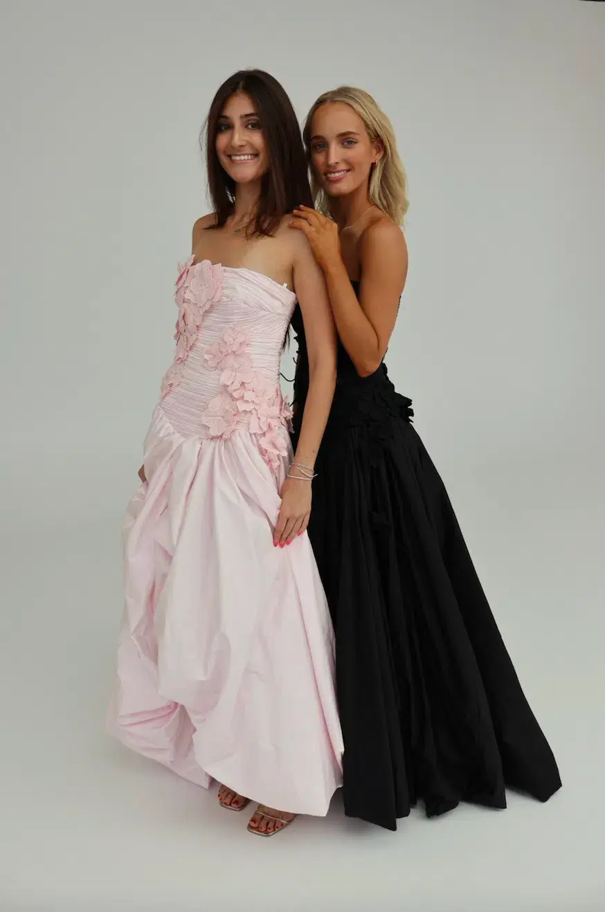 Splendour Flower Gown Pastel Pink Size 10 - Image 8