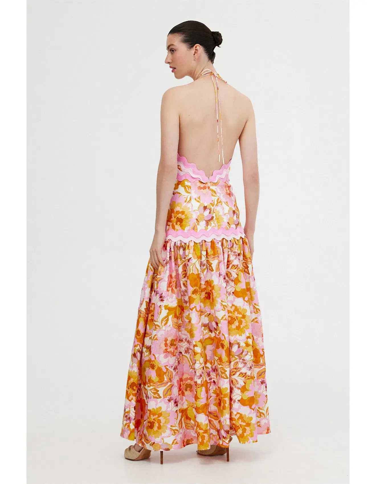 Significant Other Paiton Maxi Dress Floral Size 8 - Image 2