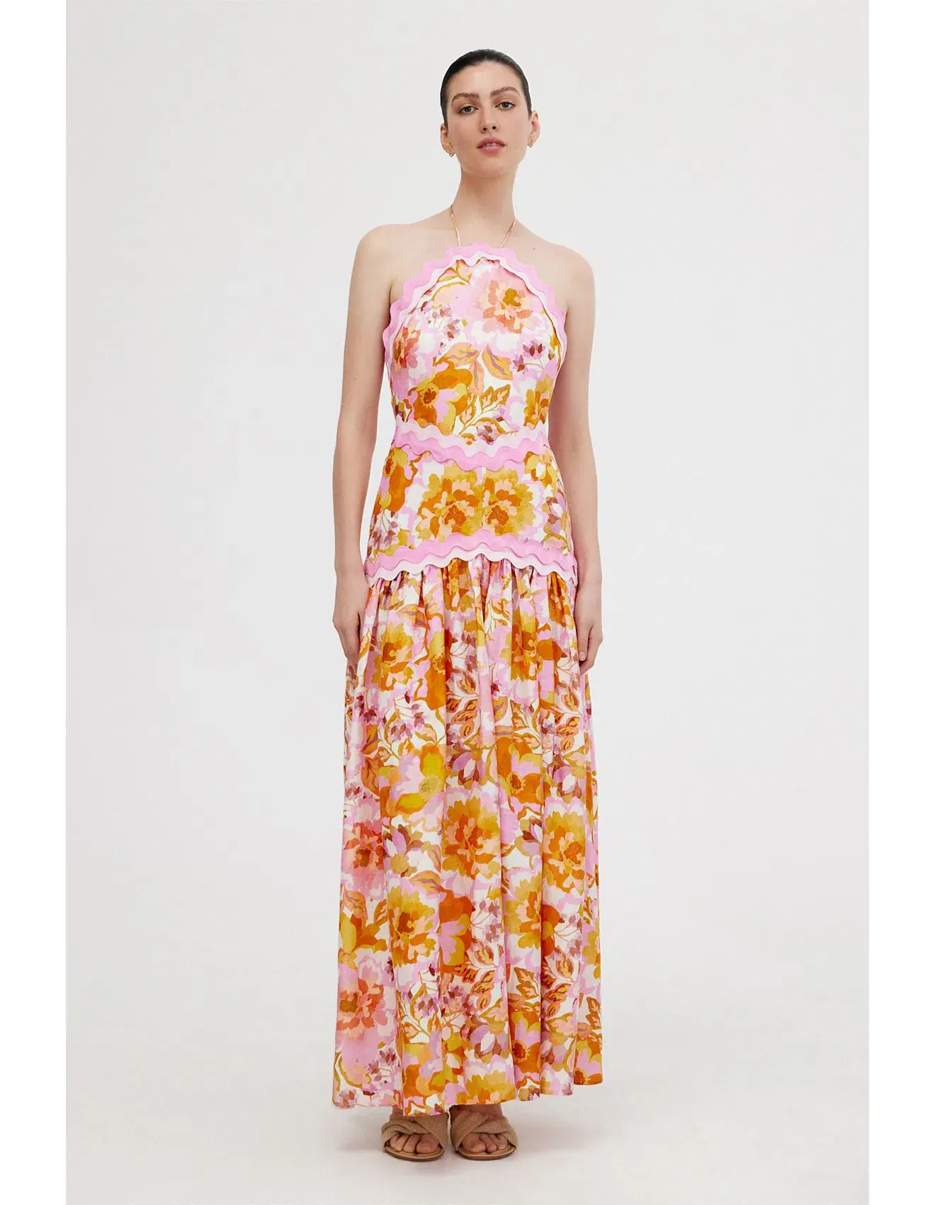Significant Other Paiton Maxi Dress Floral Size 8 - Image 1