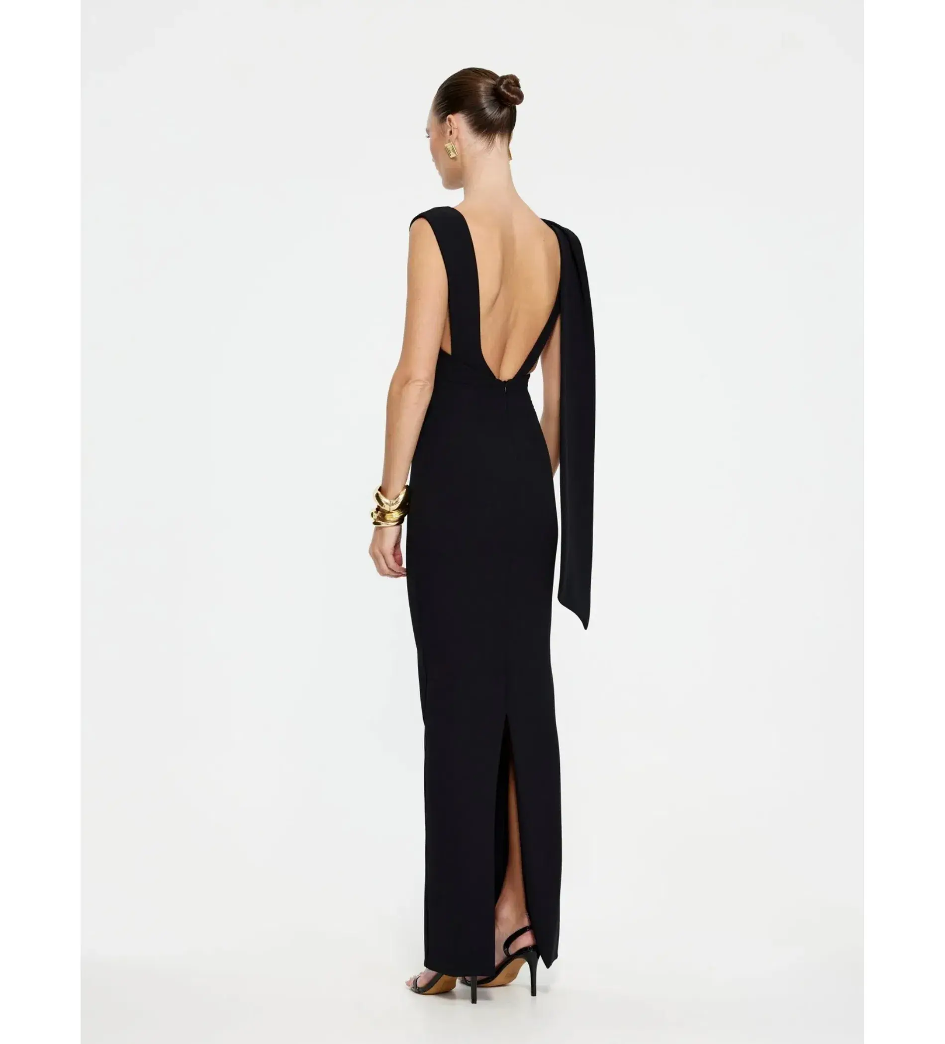 Effie Kats Audrey Gown Black Size Small / AU 8 - Image 3
