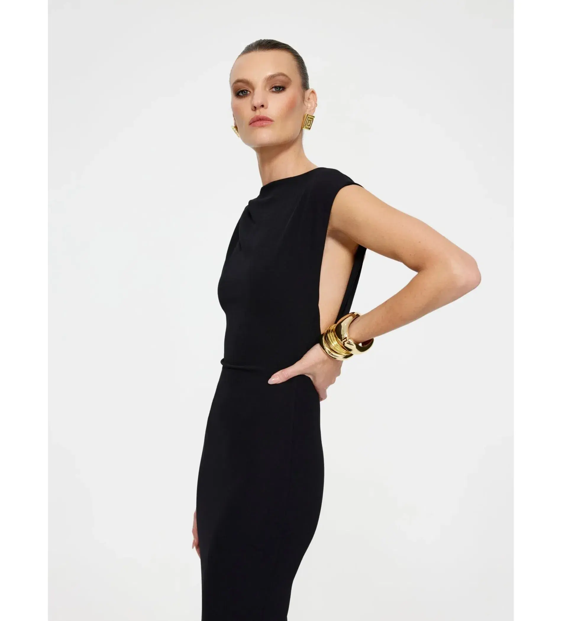 Effie Kats Audrey Gown Black Size Small / AU 8 - Image 2