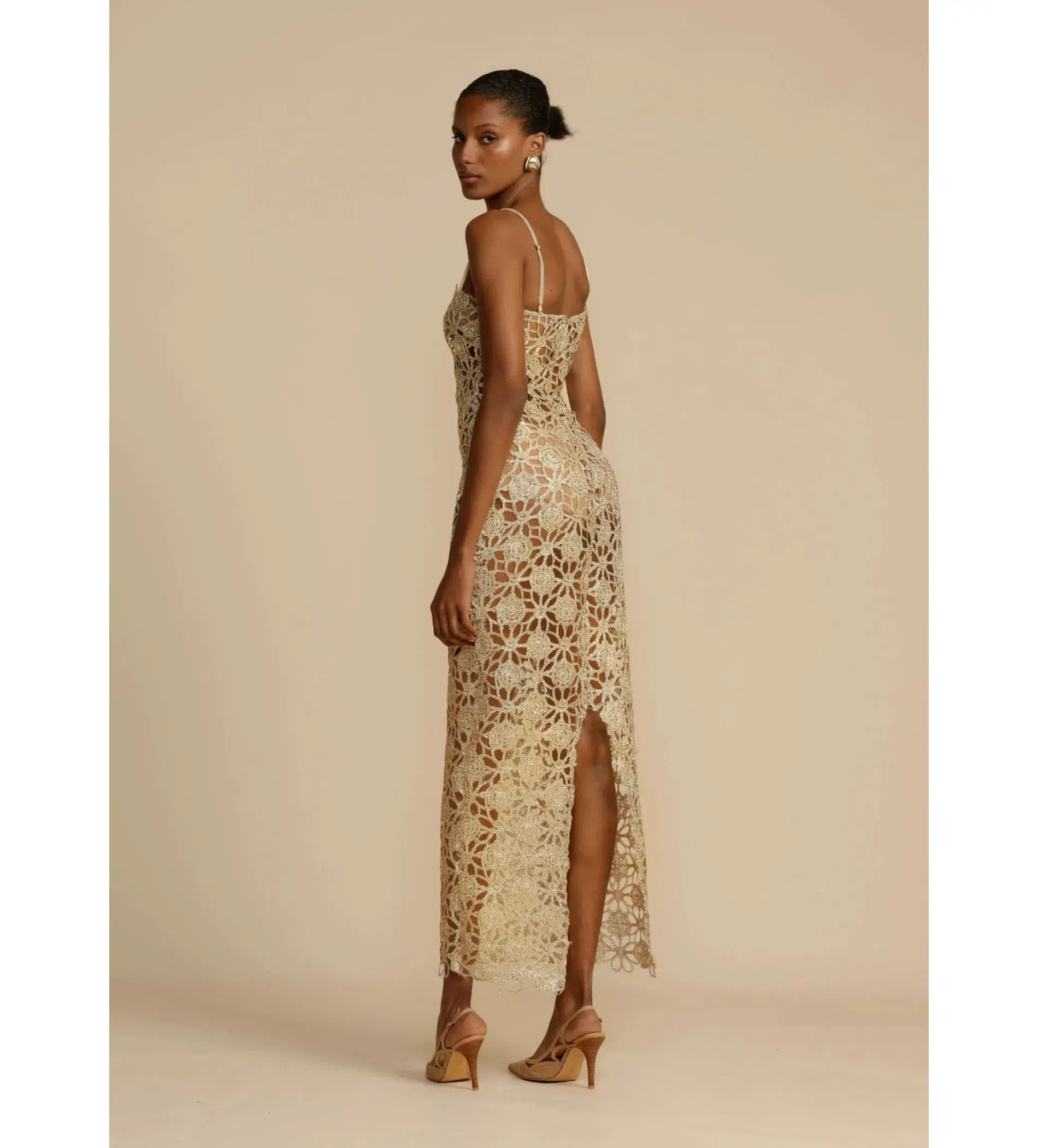 Arcina Ori Kendra Dress Gold Size XS / AU 6  - Image 2
