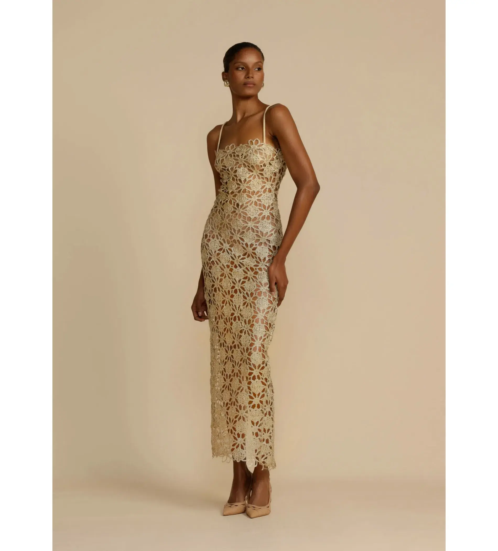 Arcina Ori Kendra Dress Gold Size XS / AU 6  - Image 1