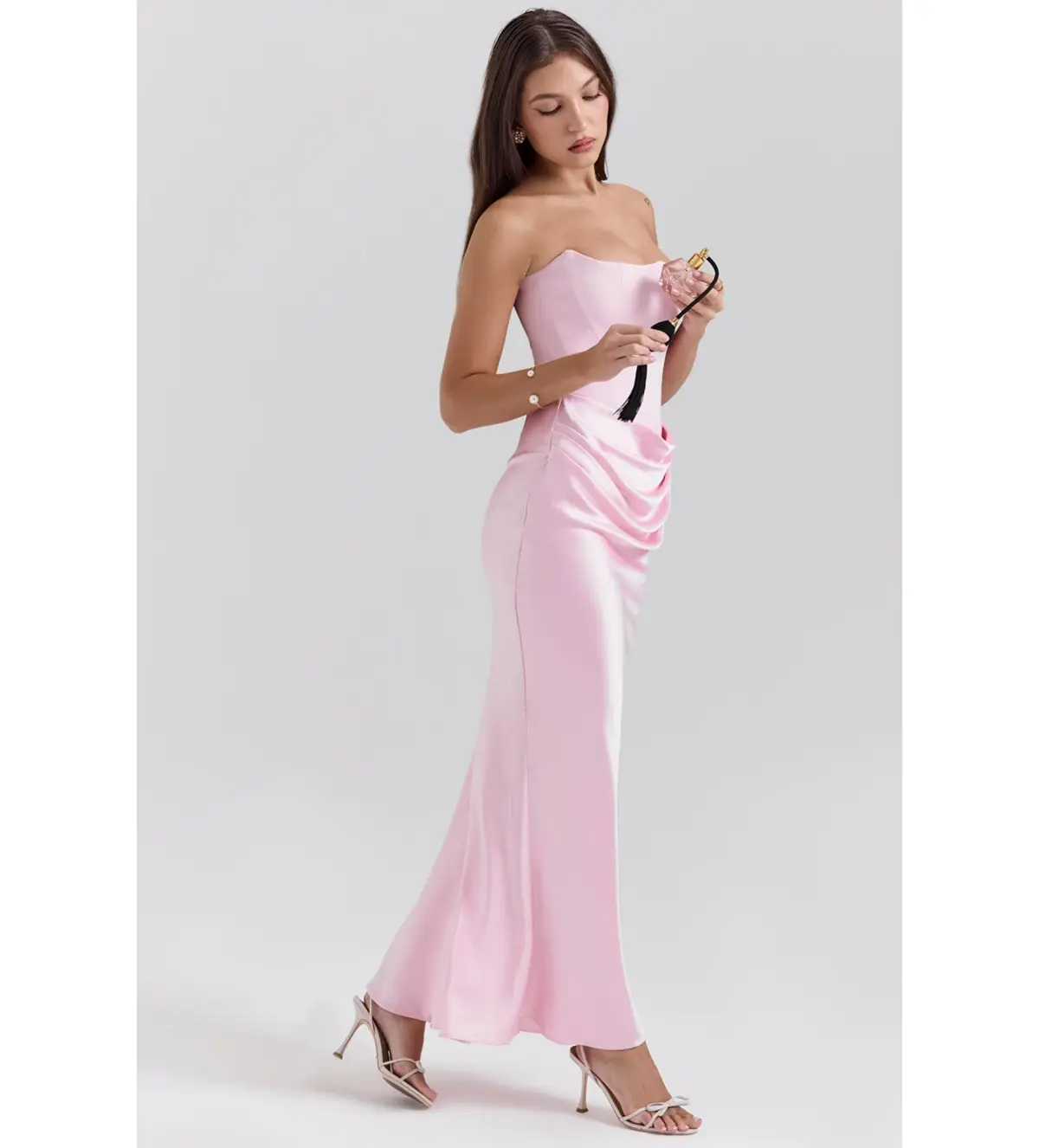House of CB Persephone Dress in Rose Size XS / AU 6 - Image 2