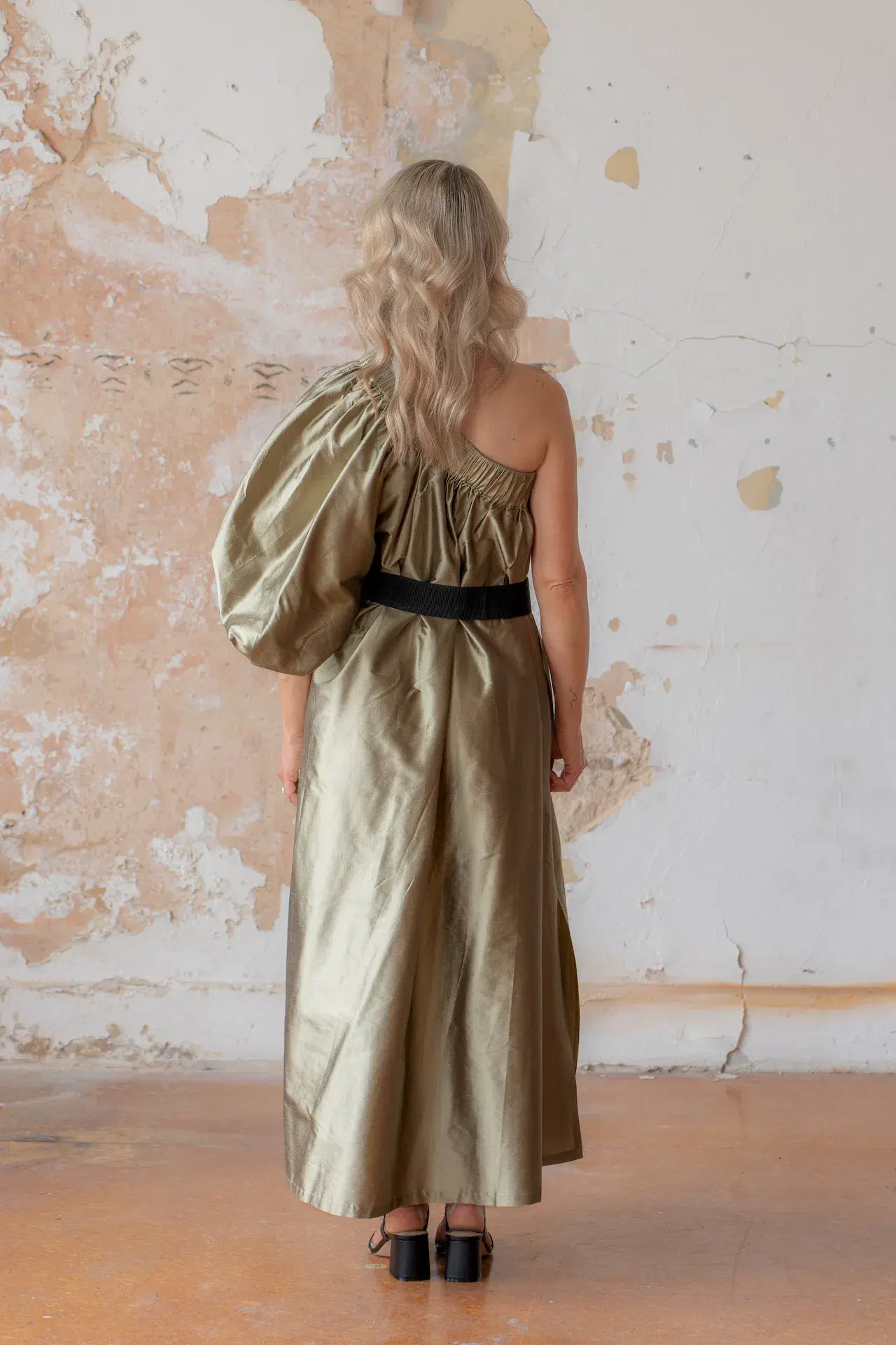 ARTCLUB Aster Dress Sage Size 8 - Image 7
