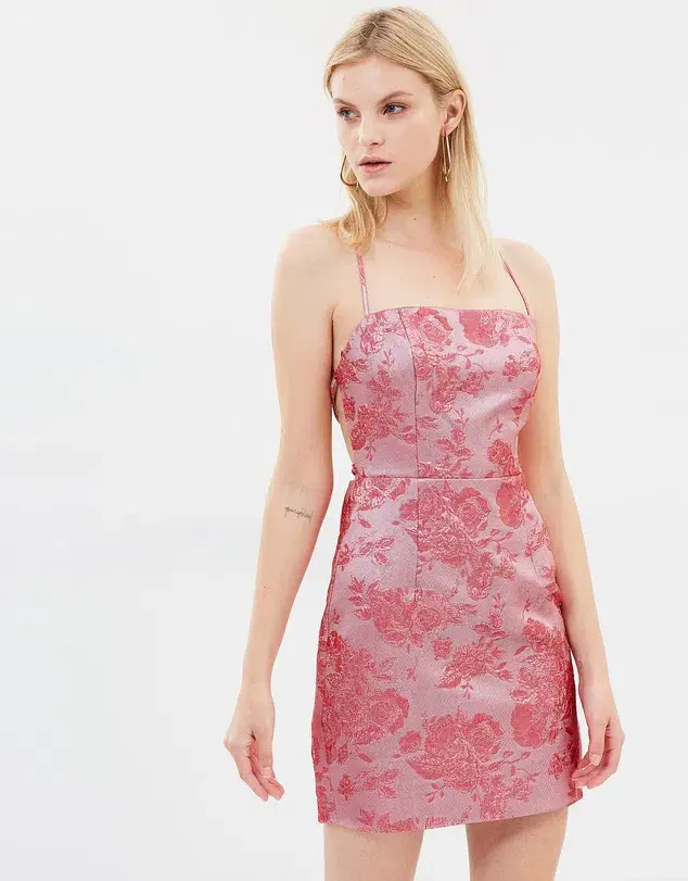 Manning Cartell Kyoto Calling Mini Dress Pink Size 8 - Image 2