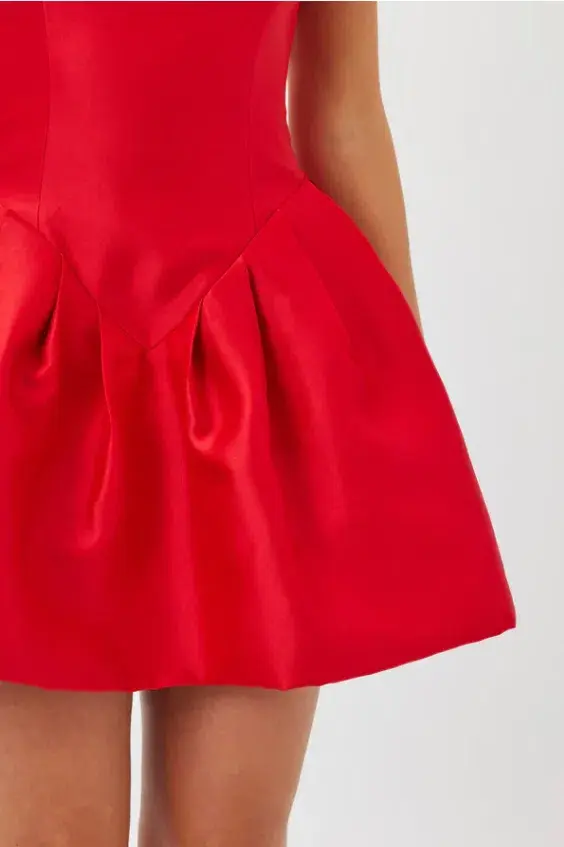 Bianca & Bridgett Alba Mini Dress Red Size 6 - Image 4