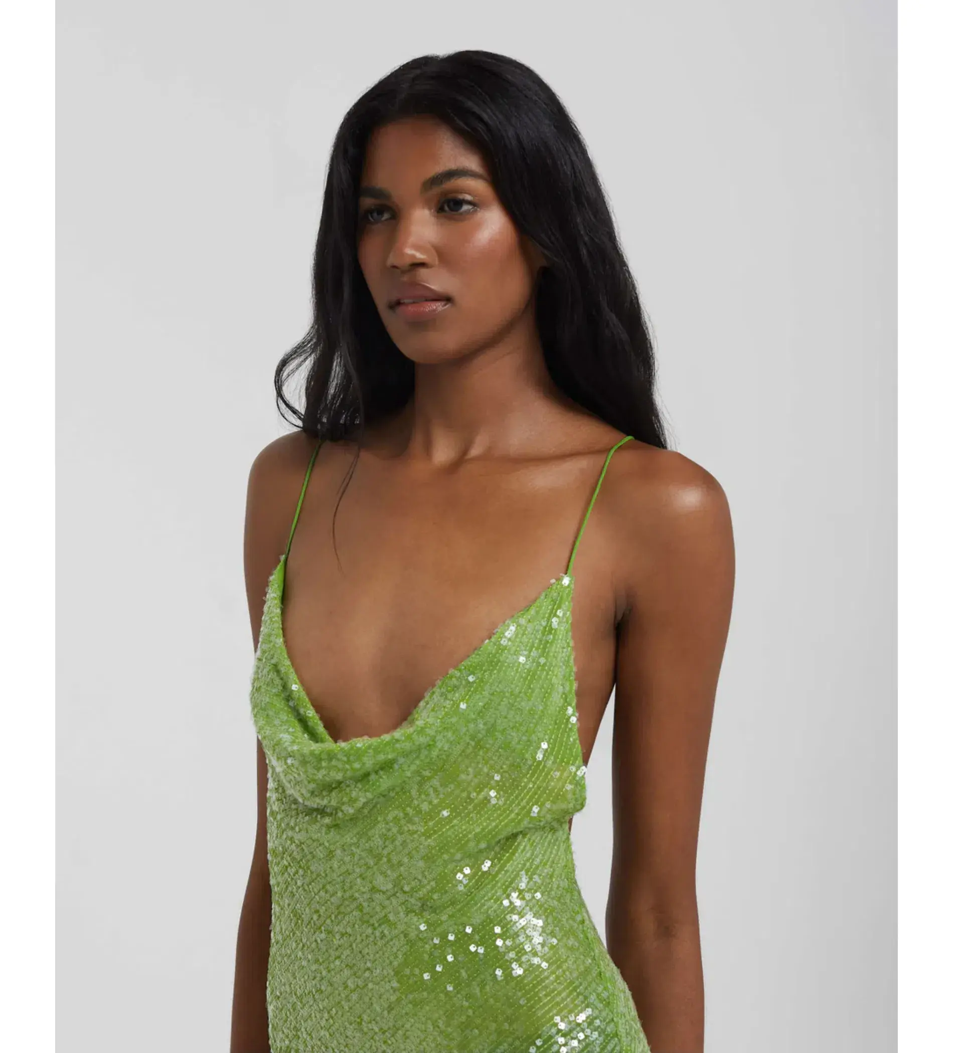 Rat & Boa Gaia Dress Green Size AU 8 - Image 2