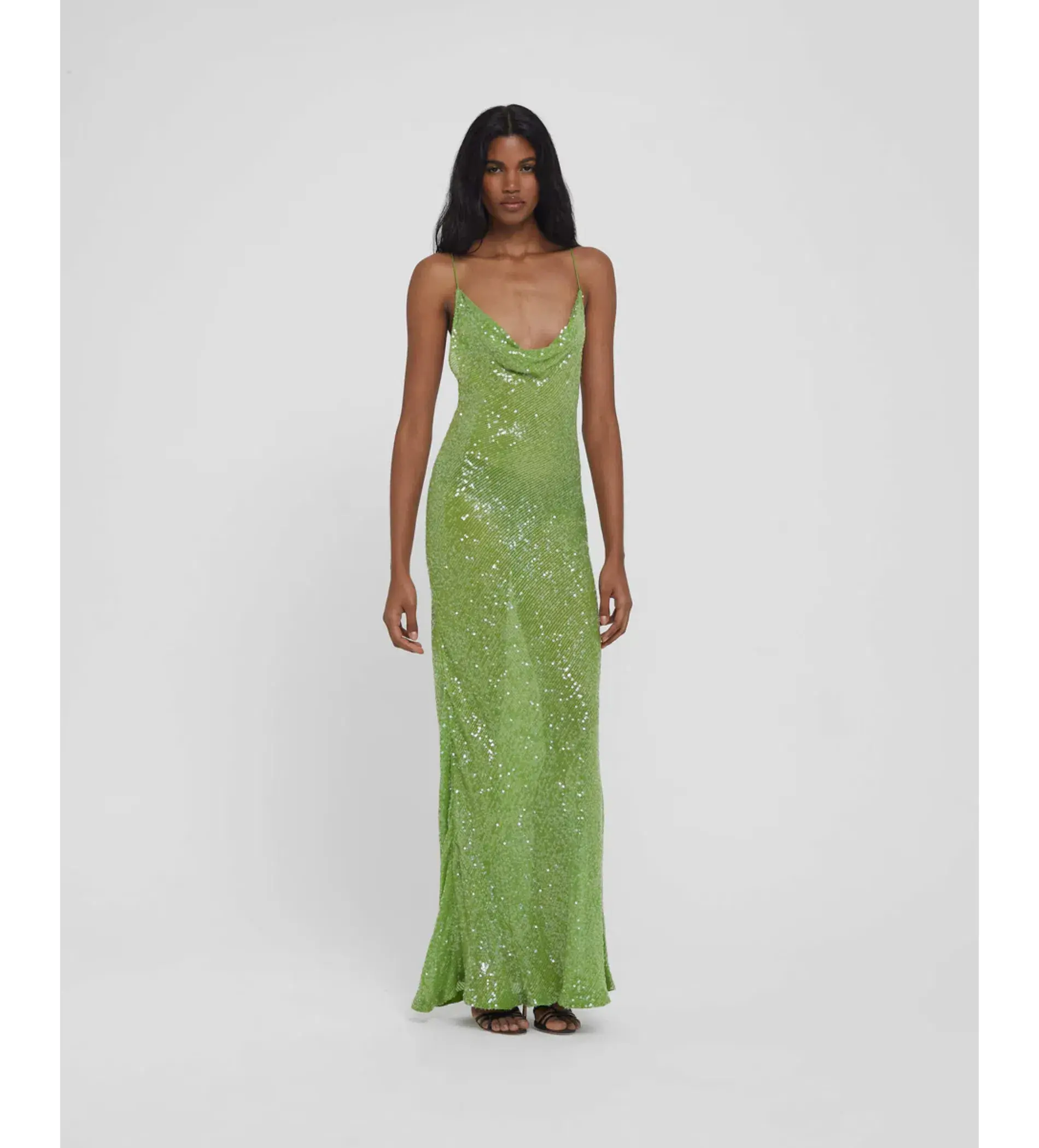 Rat & Boa Gaia Dress Green Size AU 8 - Image 1