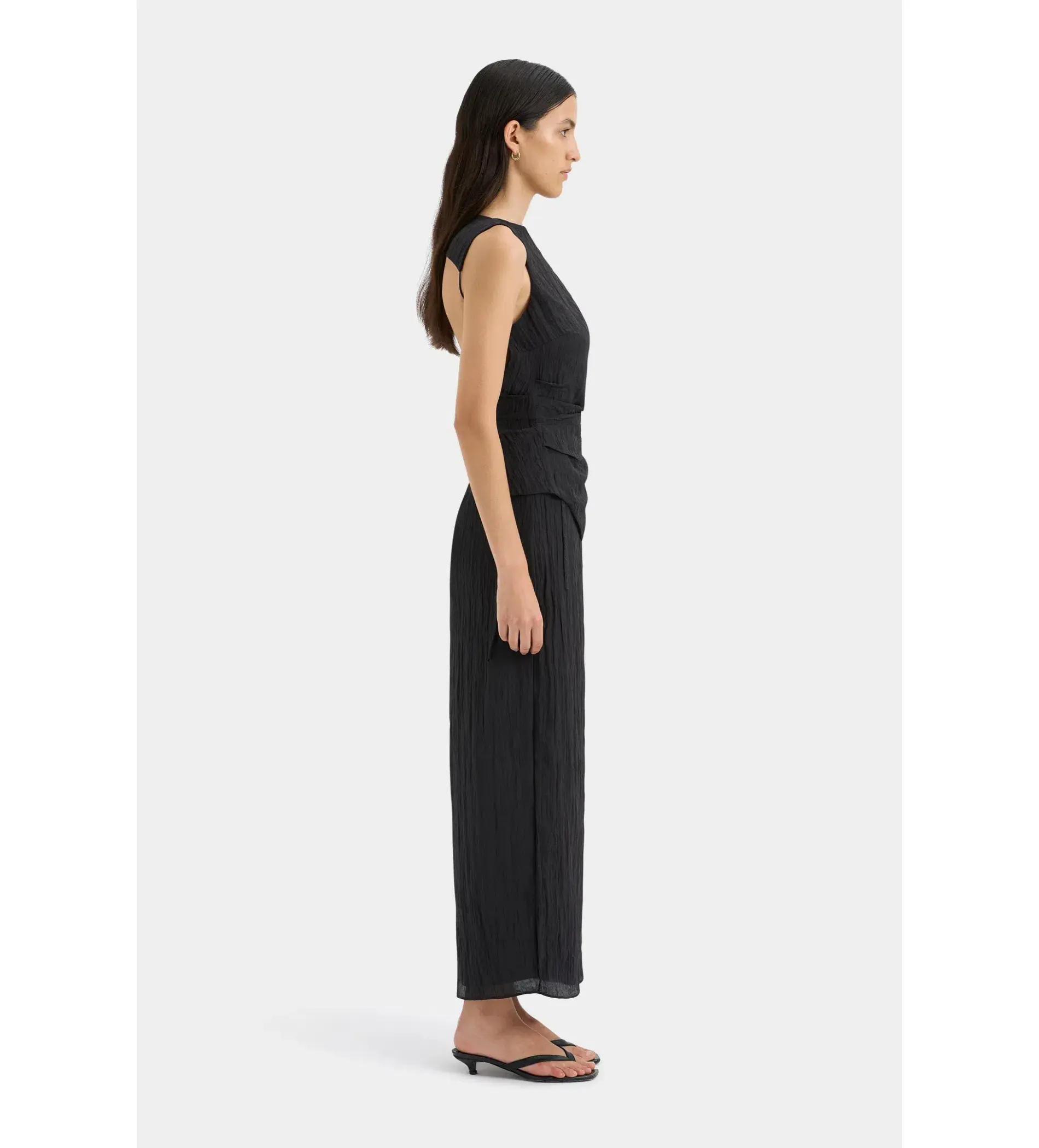 Sir The Label Ligera Top and Skirt in Black Size 1 / AU 8 - Image 4