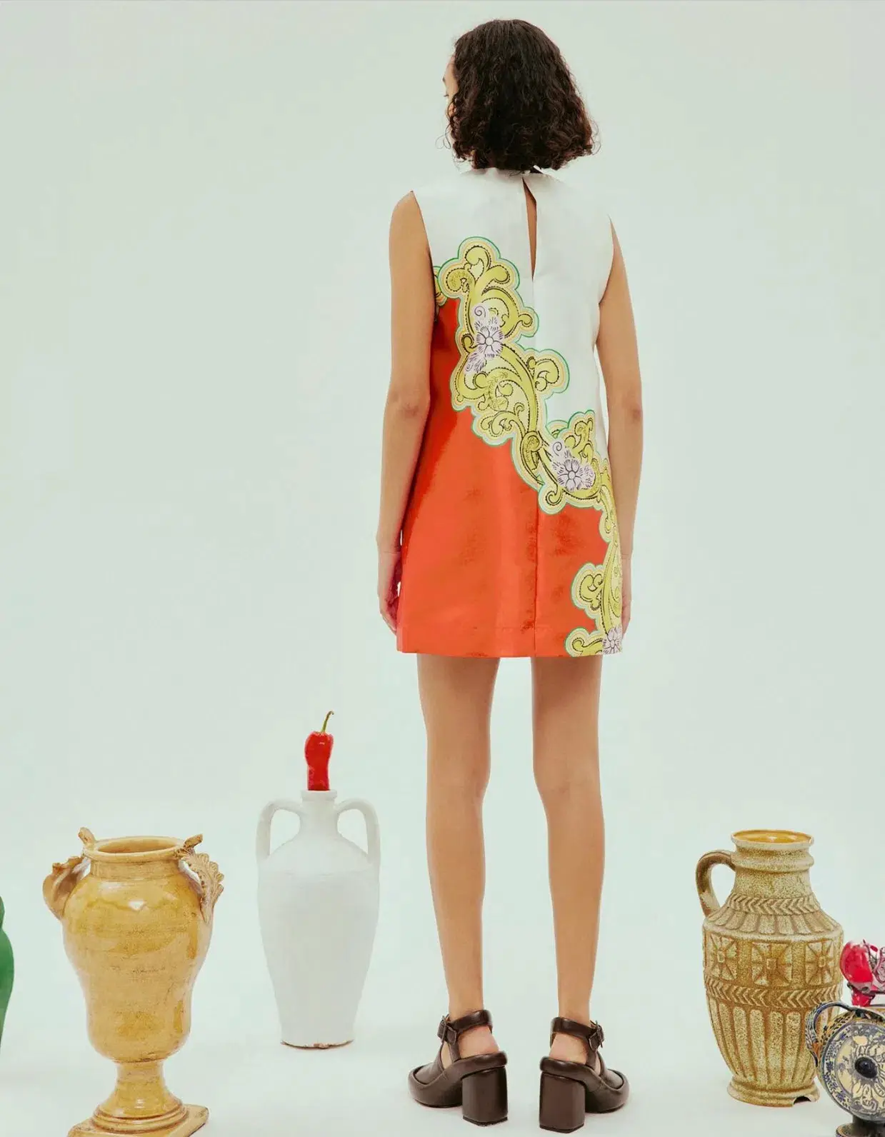 Alemais Sierra Mini Dress Print Size AU 8 - Image 3