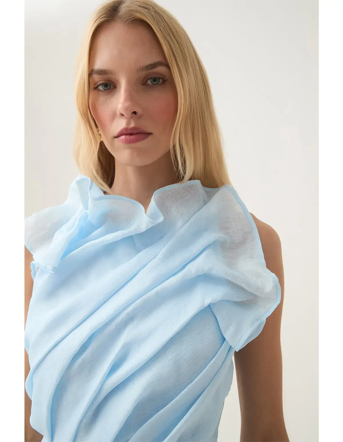 Aje Genesis Midi Dress Sea Breeze Size AU 8 - Image 3