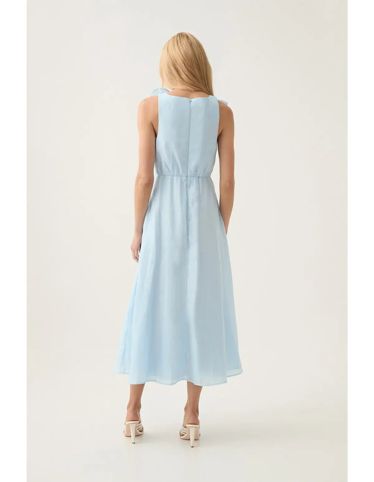 Aje Genesis Midi Dress Sea Breeze Size AU 8 - Image 5