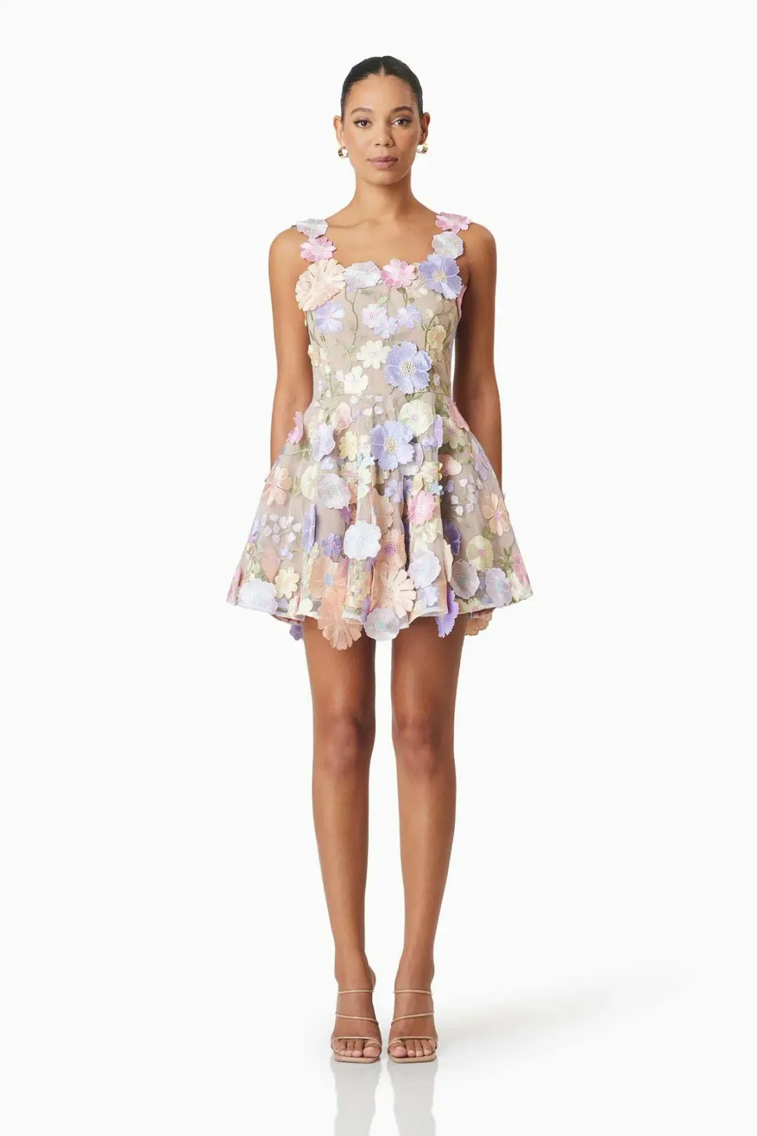 Elliatt Moana Mini Dress Floral Size M / AU 10 for rent on The Volte - main image