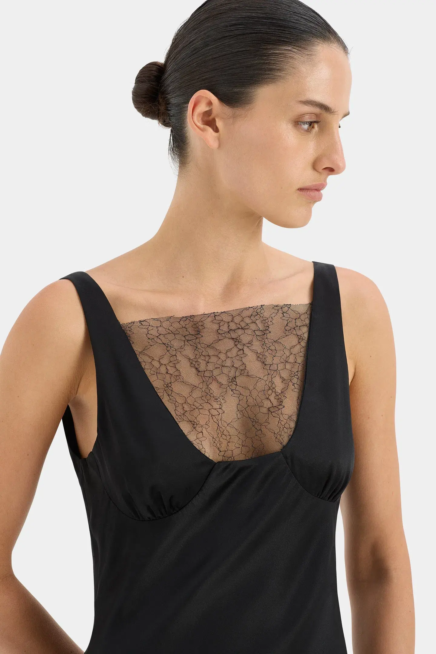 Sir the Label Dunya Lace Gown Black Size 2 / AU 10 - Image 2