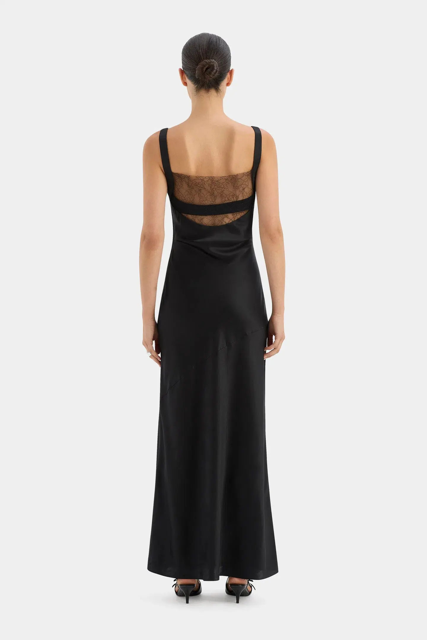 Sir the Label Dunya Lace Gown Black Size 2 / AU 10 - Image 3