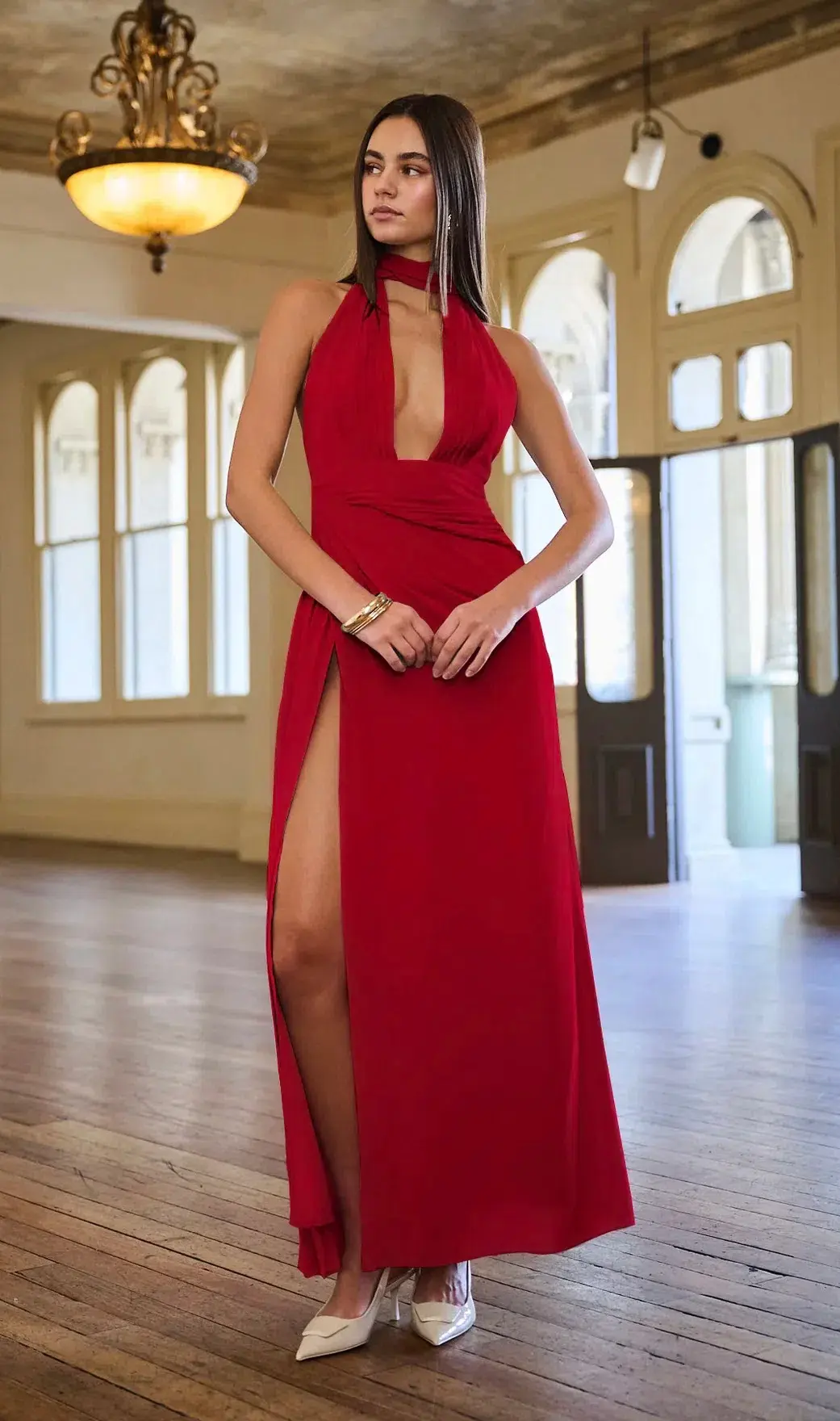 Calia Collection Antonia Dress in Red Size 8  - Image 3