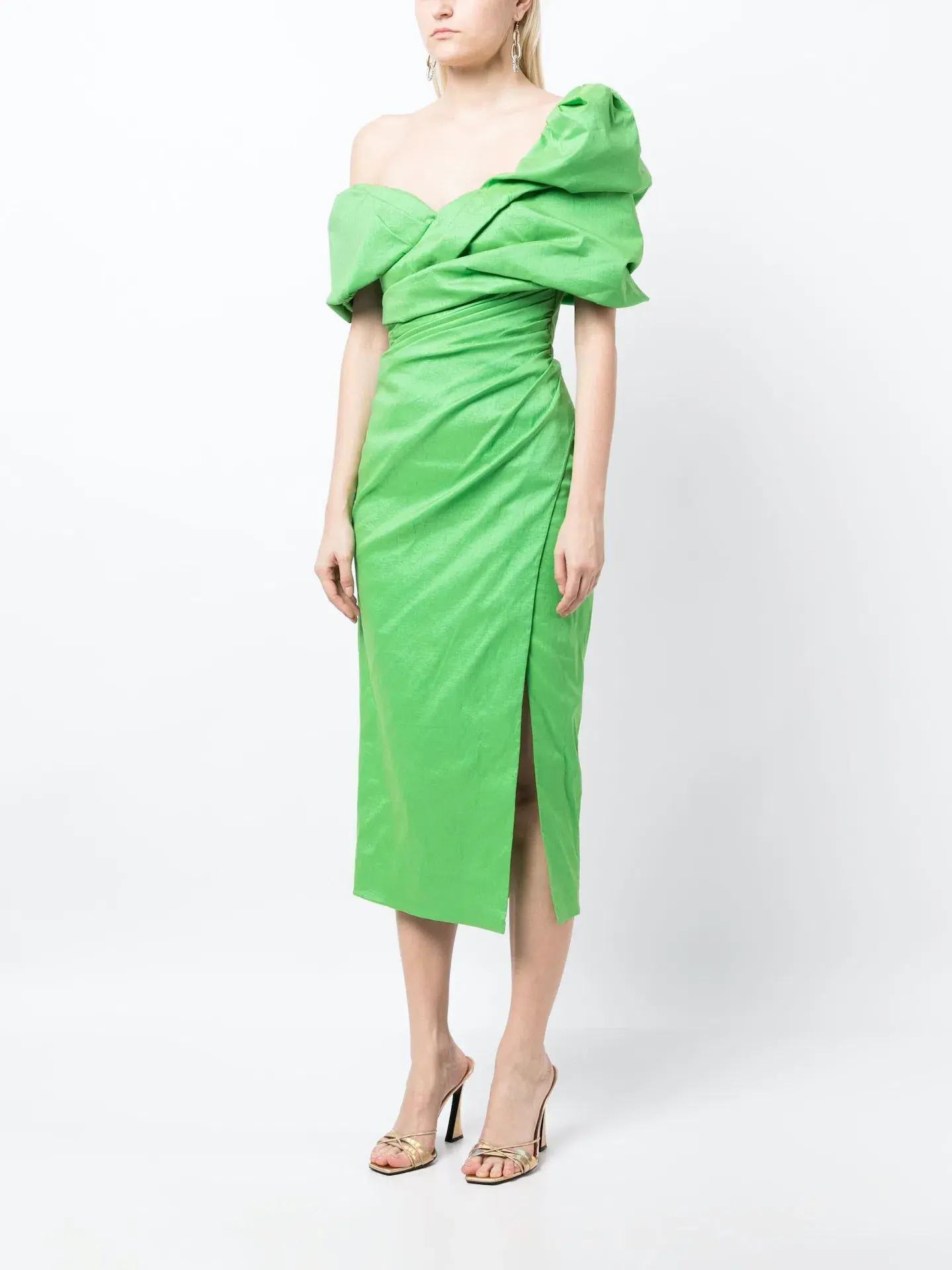 Rachel Gilbert Gia Dress Green Size 14 - Image 4