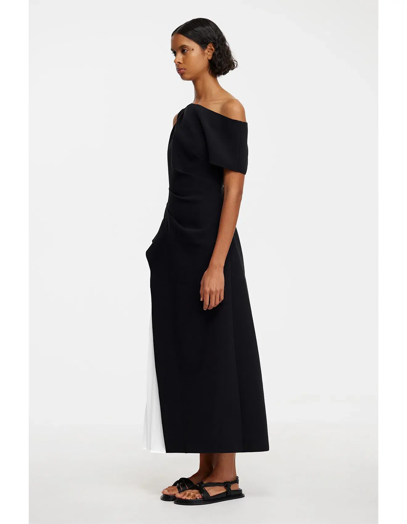 Acler Sudden Midi Dress Black Size 12 - Image 2