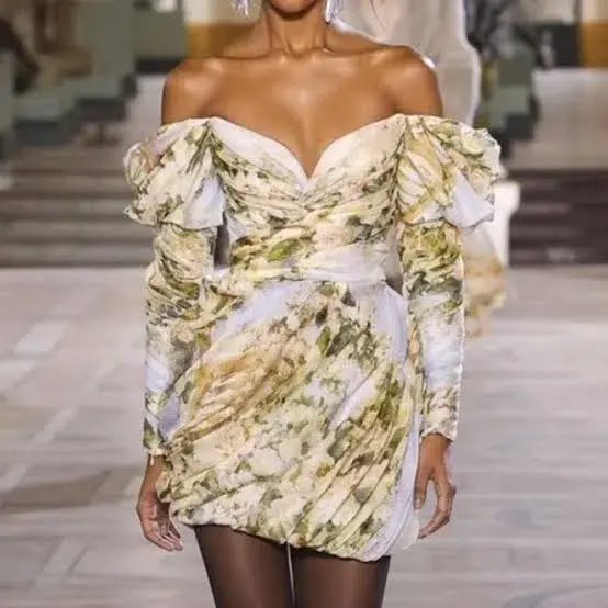 Zimmermann Luminosity Drape Mini Dress/ Emily in Paris Dress 00 - Image 1