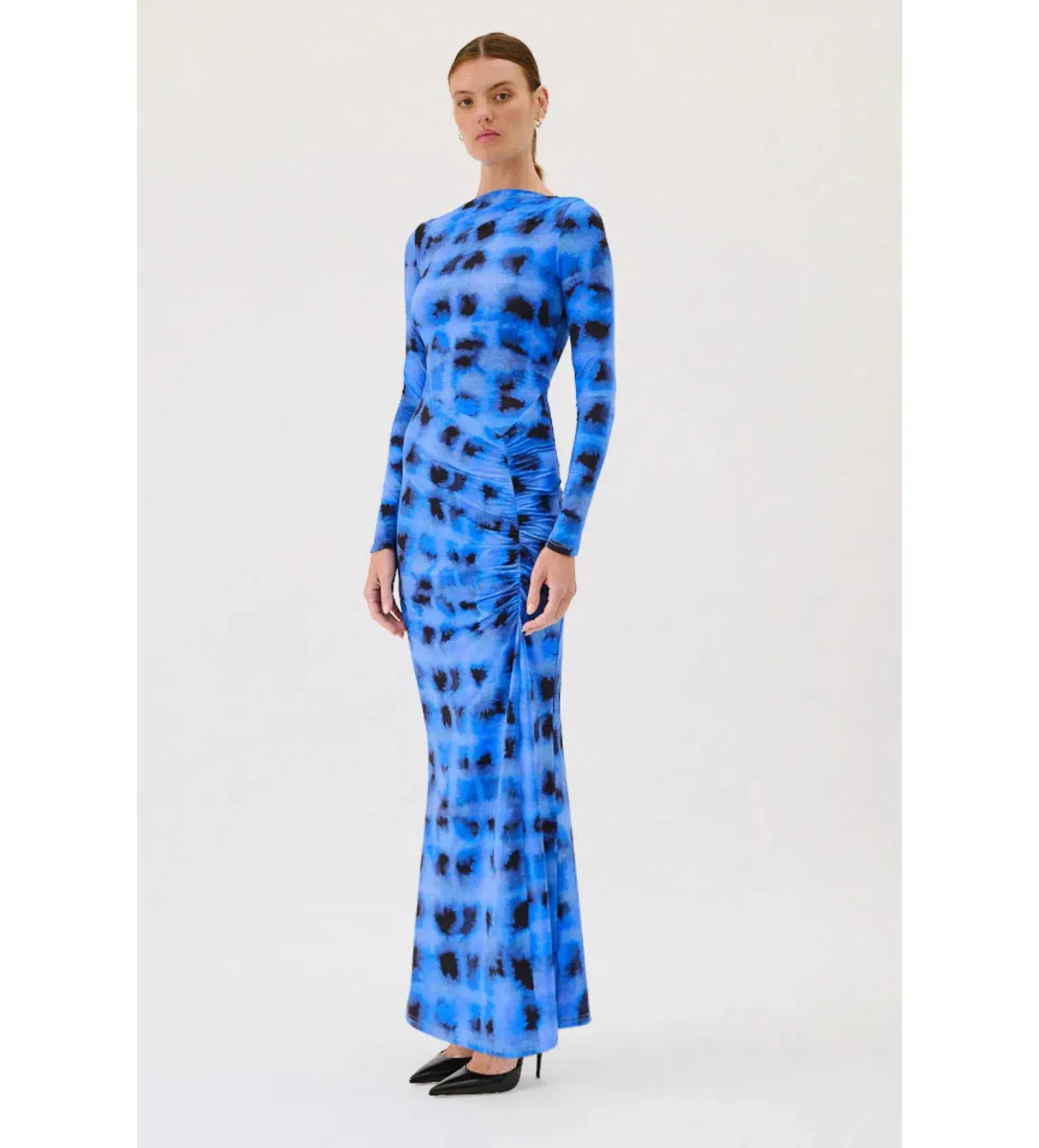 Suboo Shibari Midi Dress Blue Size M / AU 10 - Image 2