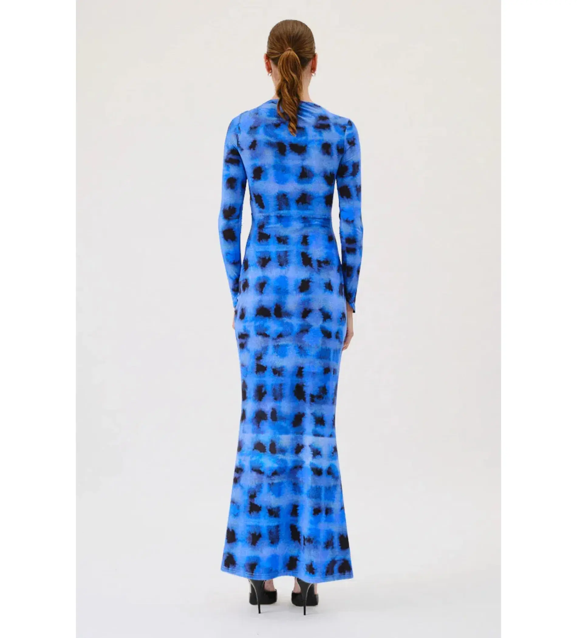 Suboo Shibari Midi Dress Blue Size M / AU 10 - Image 3