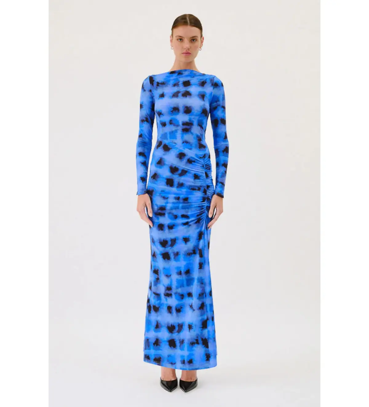 Suboo Shibari Midi Dress Blue Size M / AU 10 - Image 1