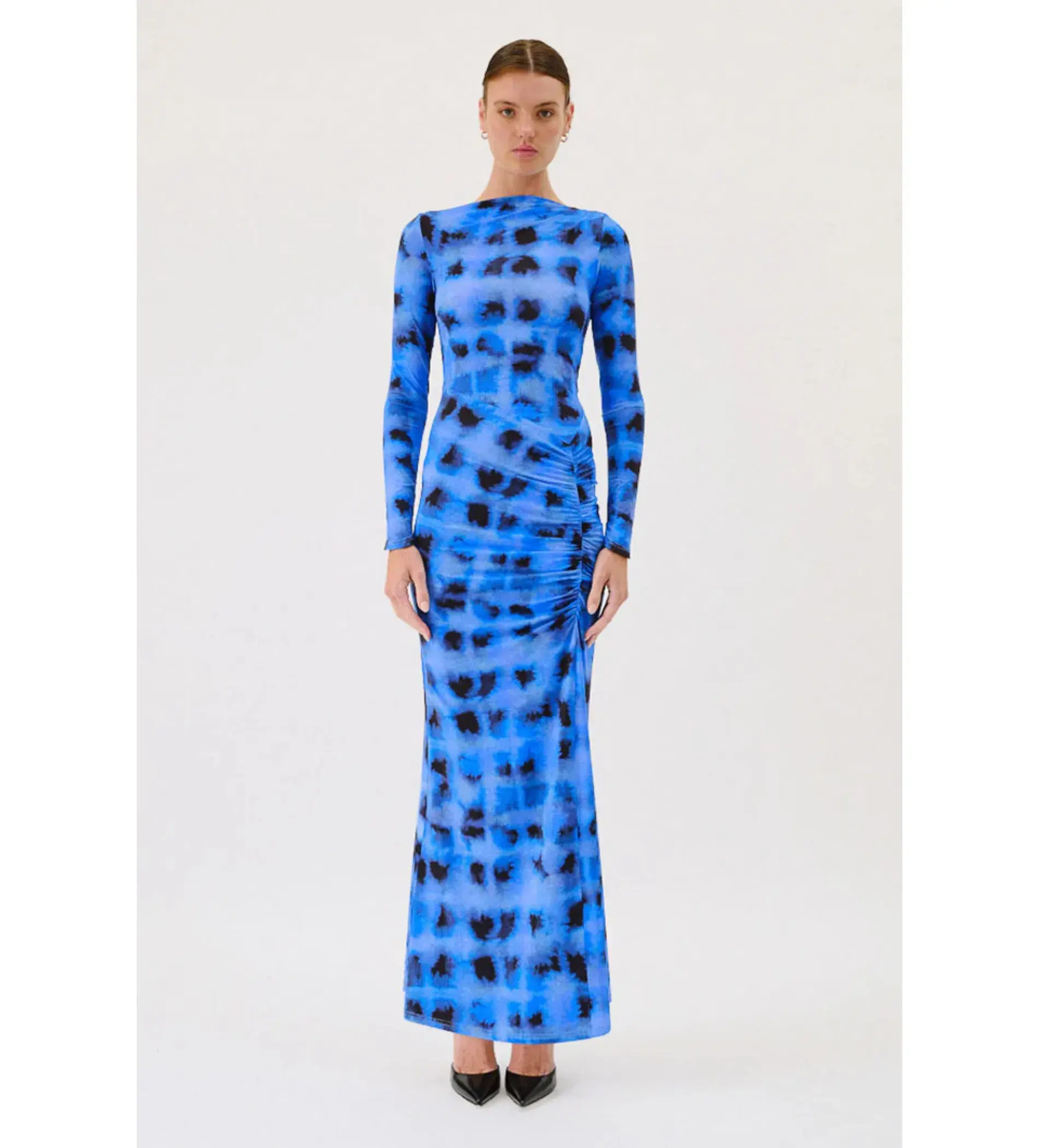 Suboo Shibari Midi Dress Blue Size M / AU 10 - Image 1