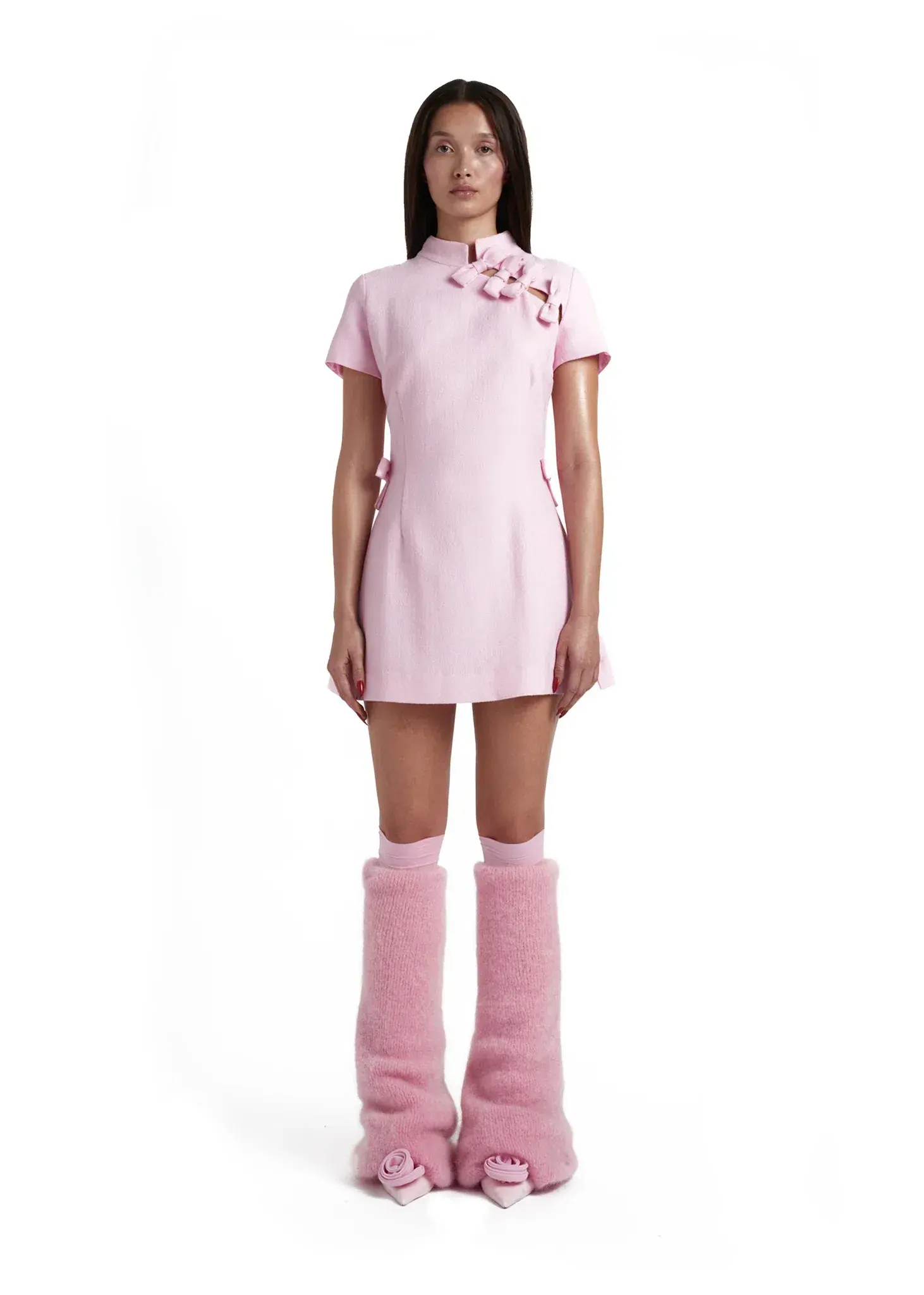 Mirae Paris Kira Mini Dress in Candy Size 36 / AU 8 - Image 1