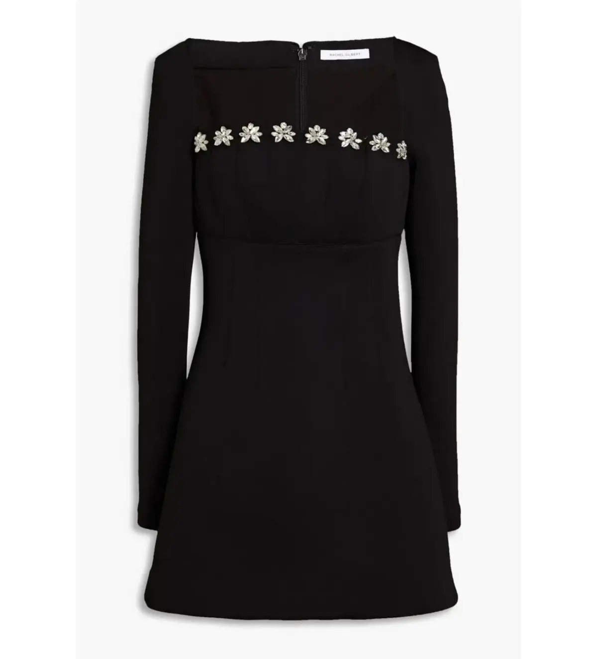 Rachel Gilbert Stella Mini Dress Black Size 2 / AU 10 - Image 3