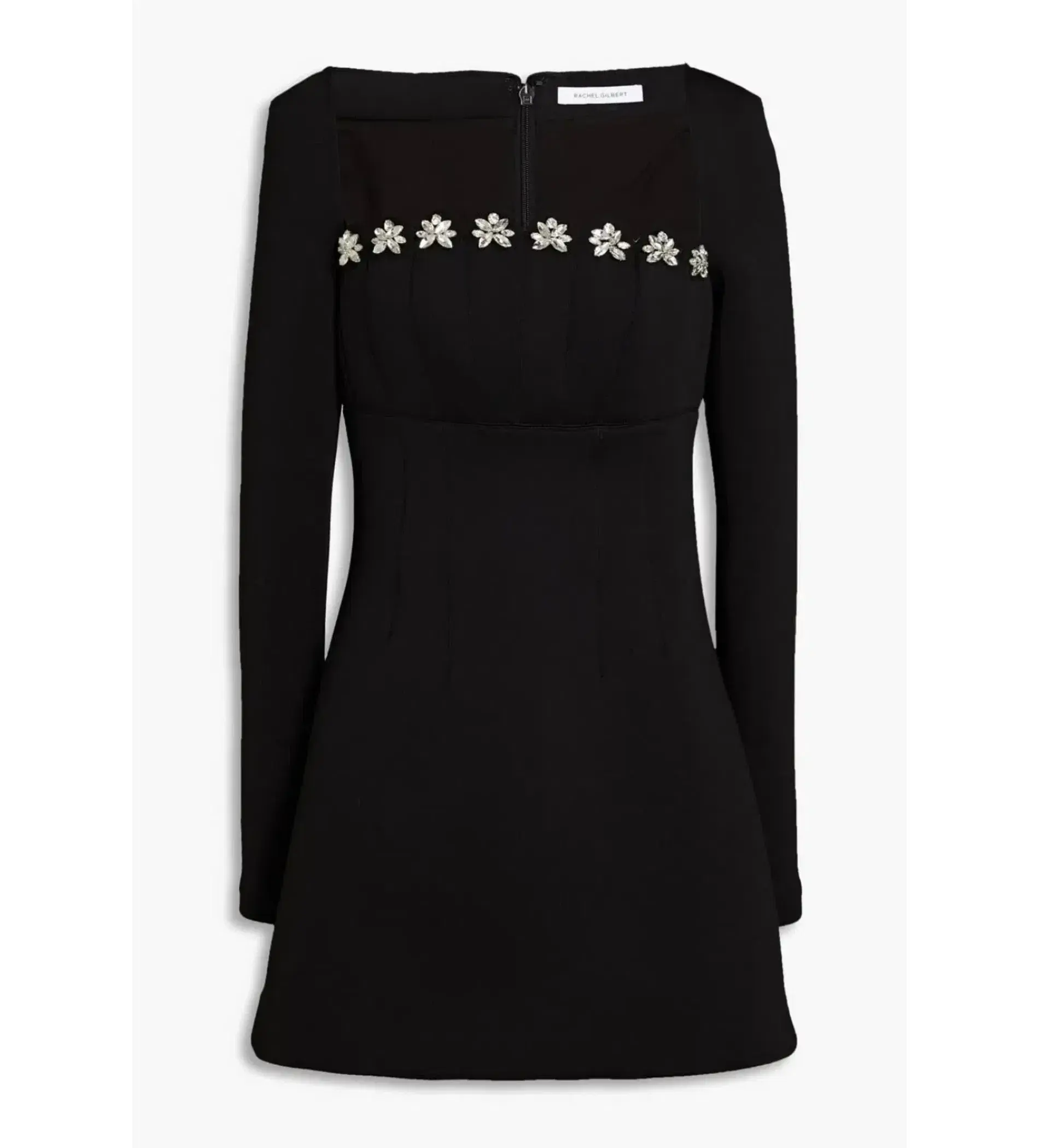 Rachel Gilbert Stella Mini Dress Black Size 2 / AU 10 - Image 3