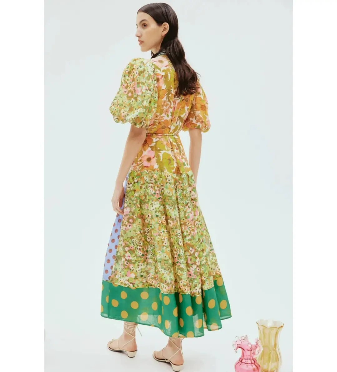 Alemais Finn Shirtdress Multi Size AU 10 for rent on The Volte - main image