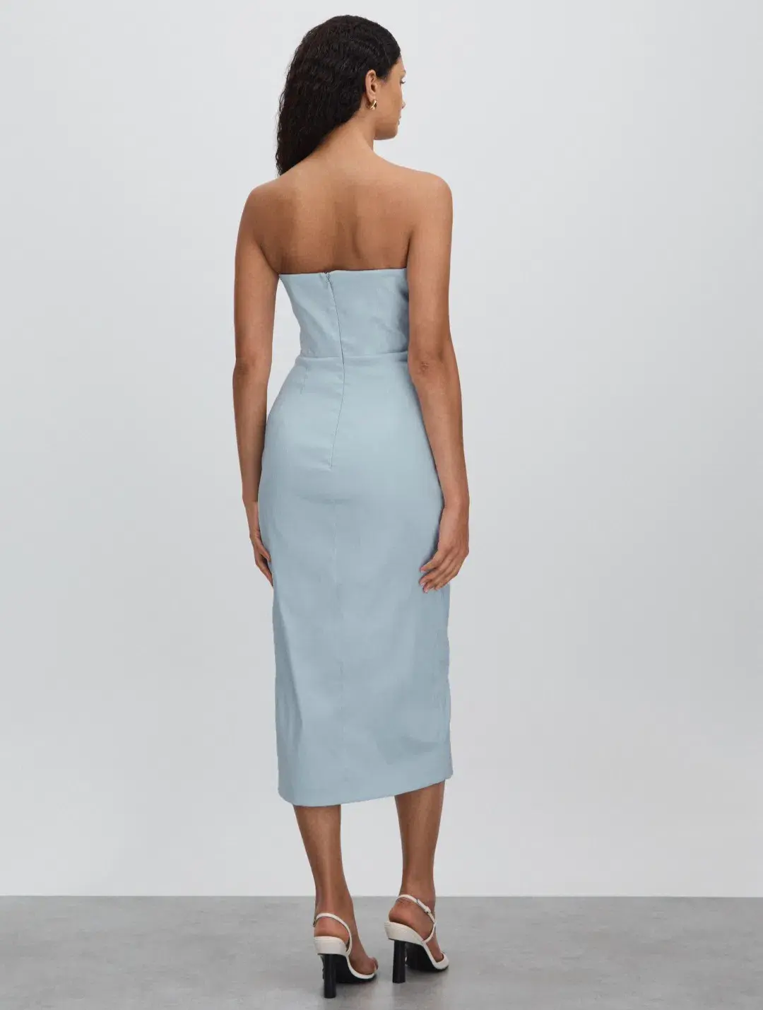 Rachel Gilbert Mira Dress Blue Size 3 / AU 12  - Image 2