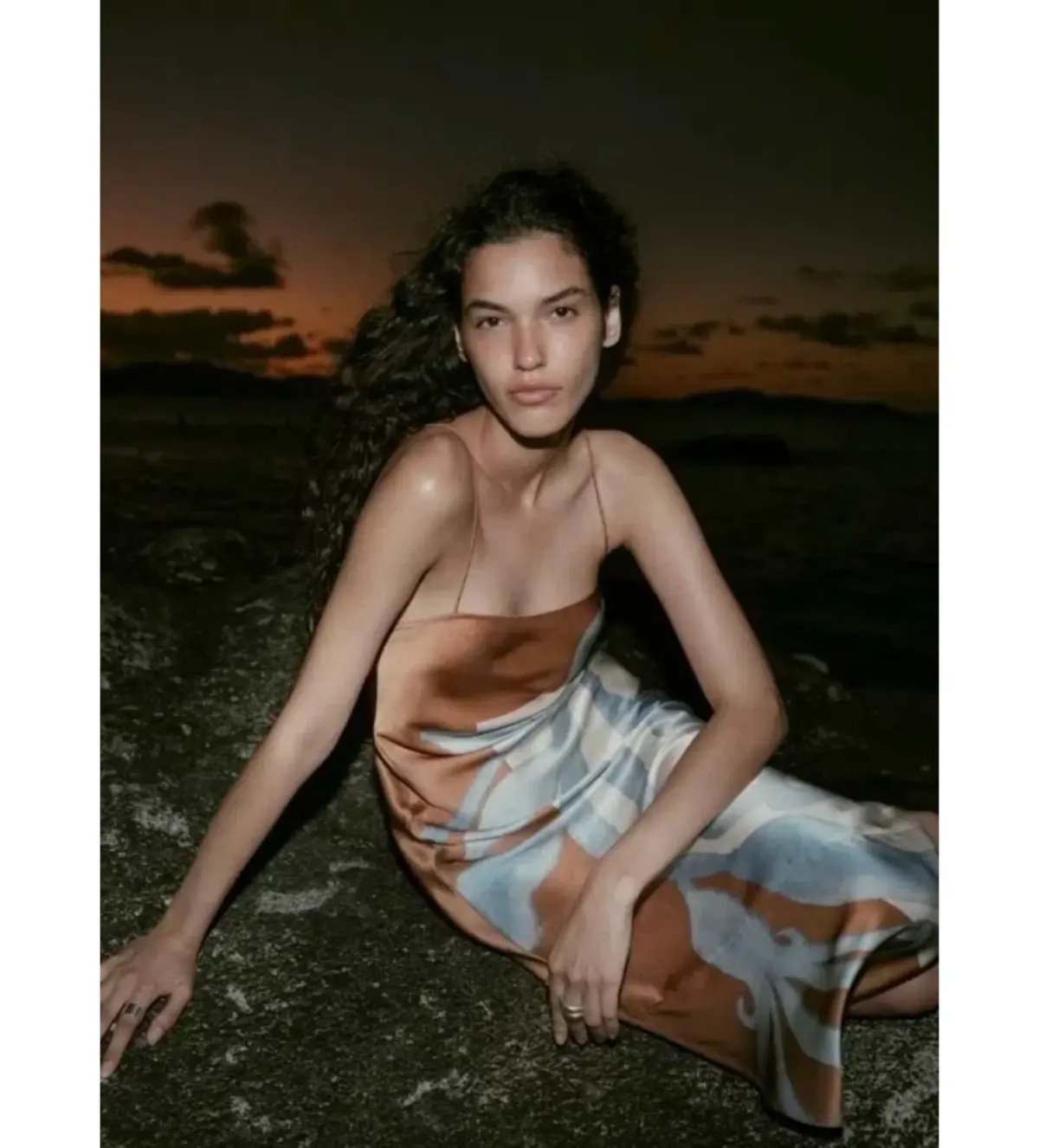 Sir the Label Sorrento Slip Dress in Sciarpa Print Size AU 10 - Image 5