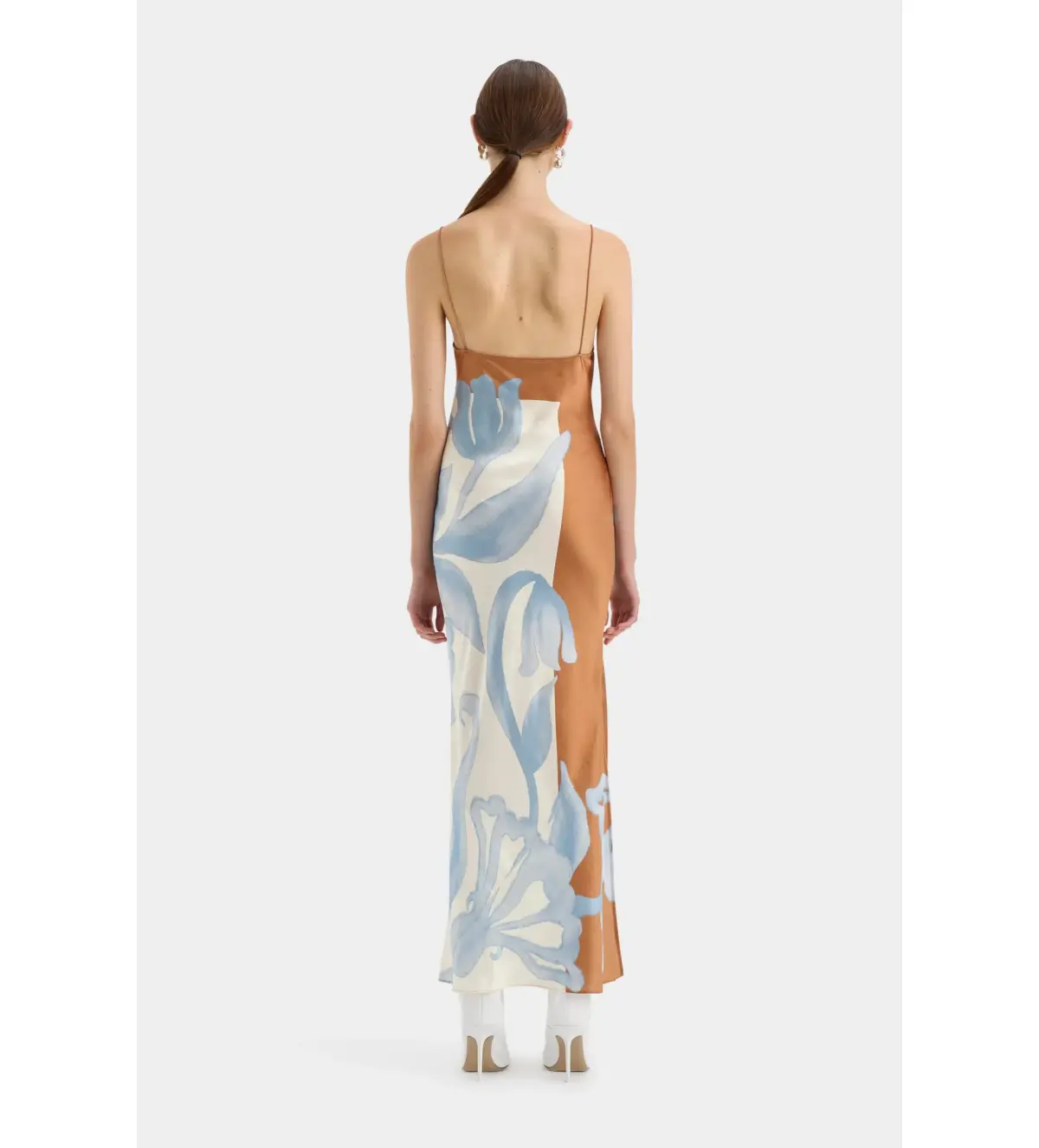 Sir the Label Sorrento Slip Dress in Sciarpa Print Size AU 10 - Image 3