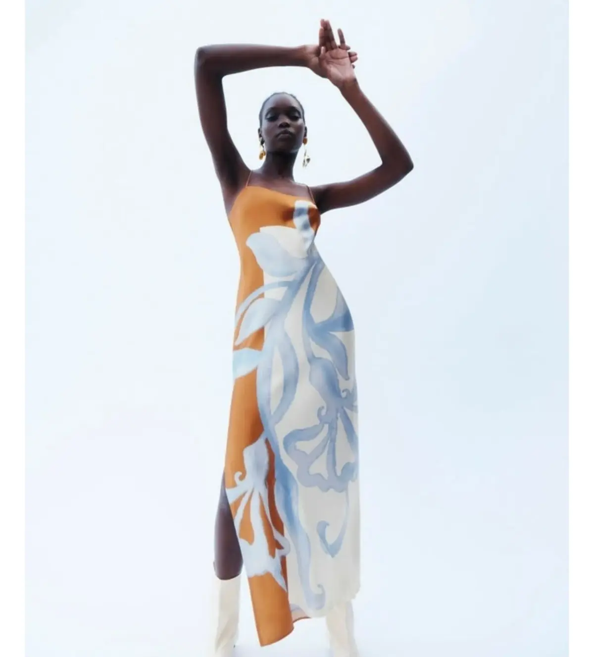 Sir the Label Sorrento Slip Dress in Sciarpa Print Size AU 10 - Image 6
