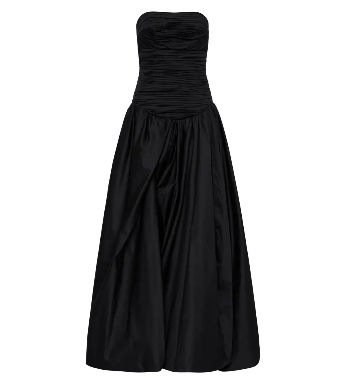 Aje Violette Bubble Hem Maxi Dress Black Size AU 14 - Image 4