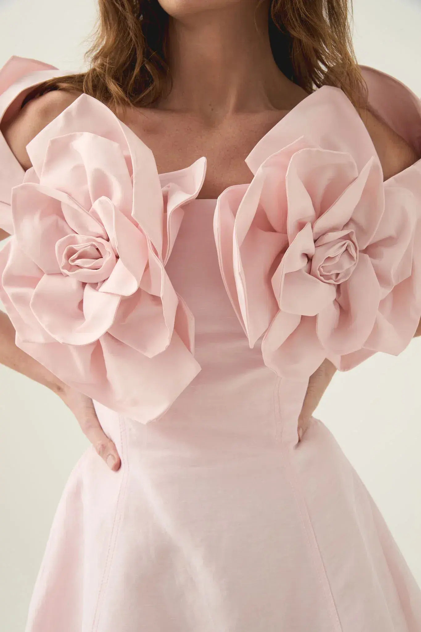 Aje Etta Mini Dress Pastel Pink Size 8 - Image 4