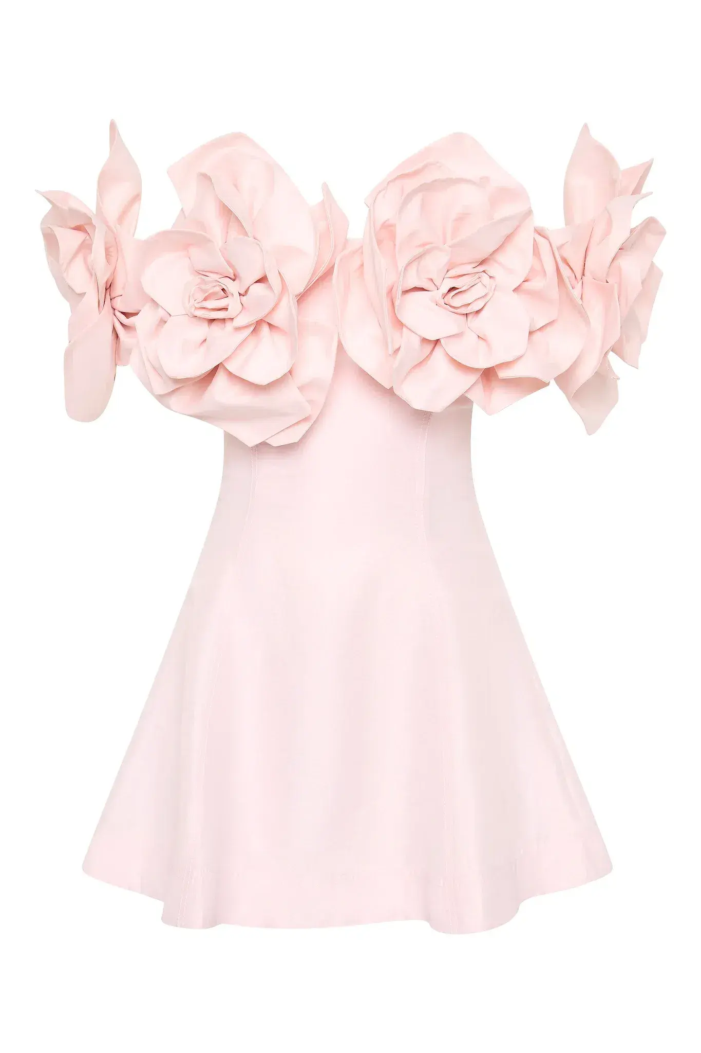 Aje Etta Mini Dress Pastel Pink Size 8 - Image 7