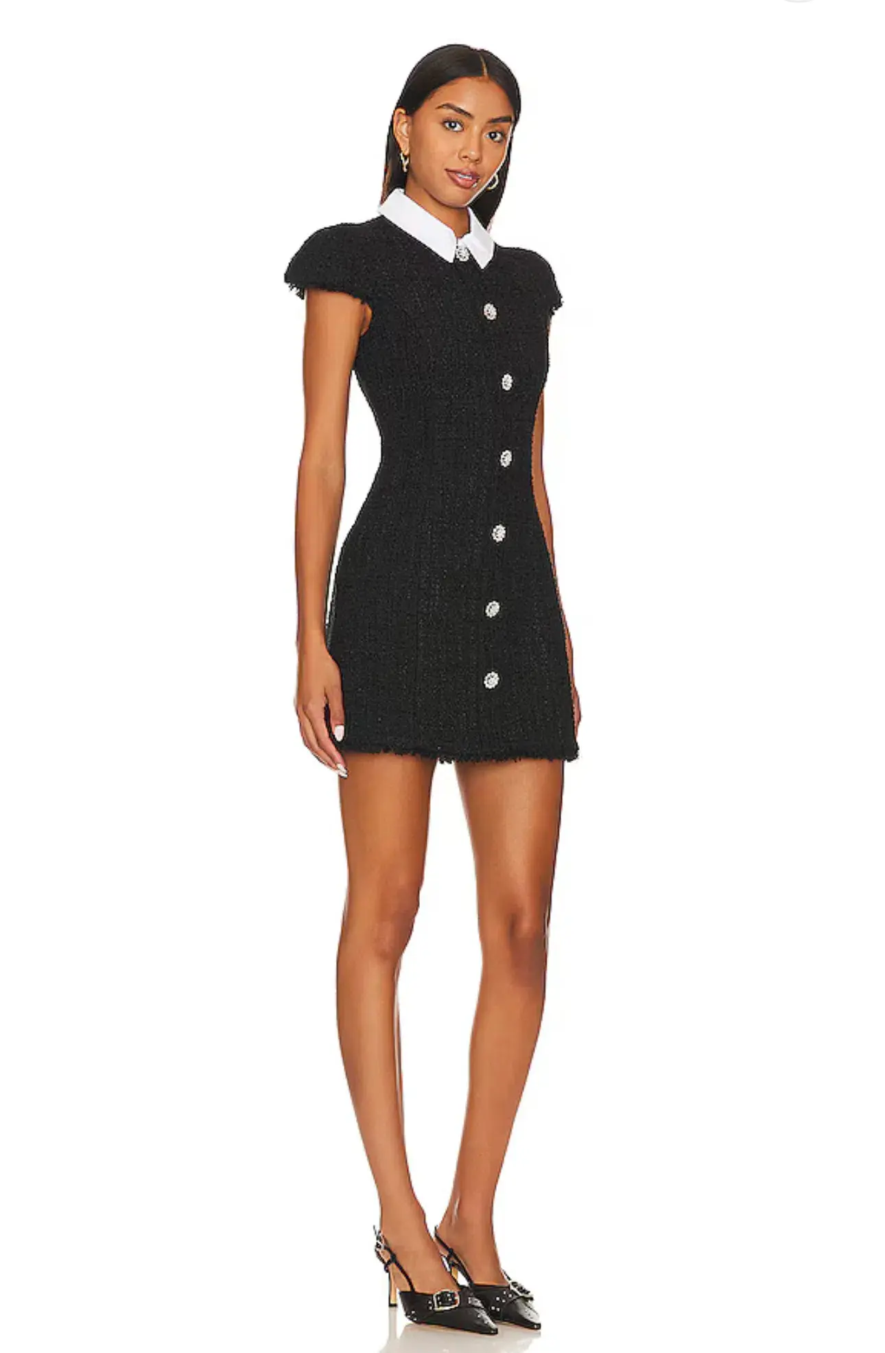 Likely Riello Mini Dress Black Size 8 - Image 2