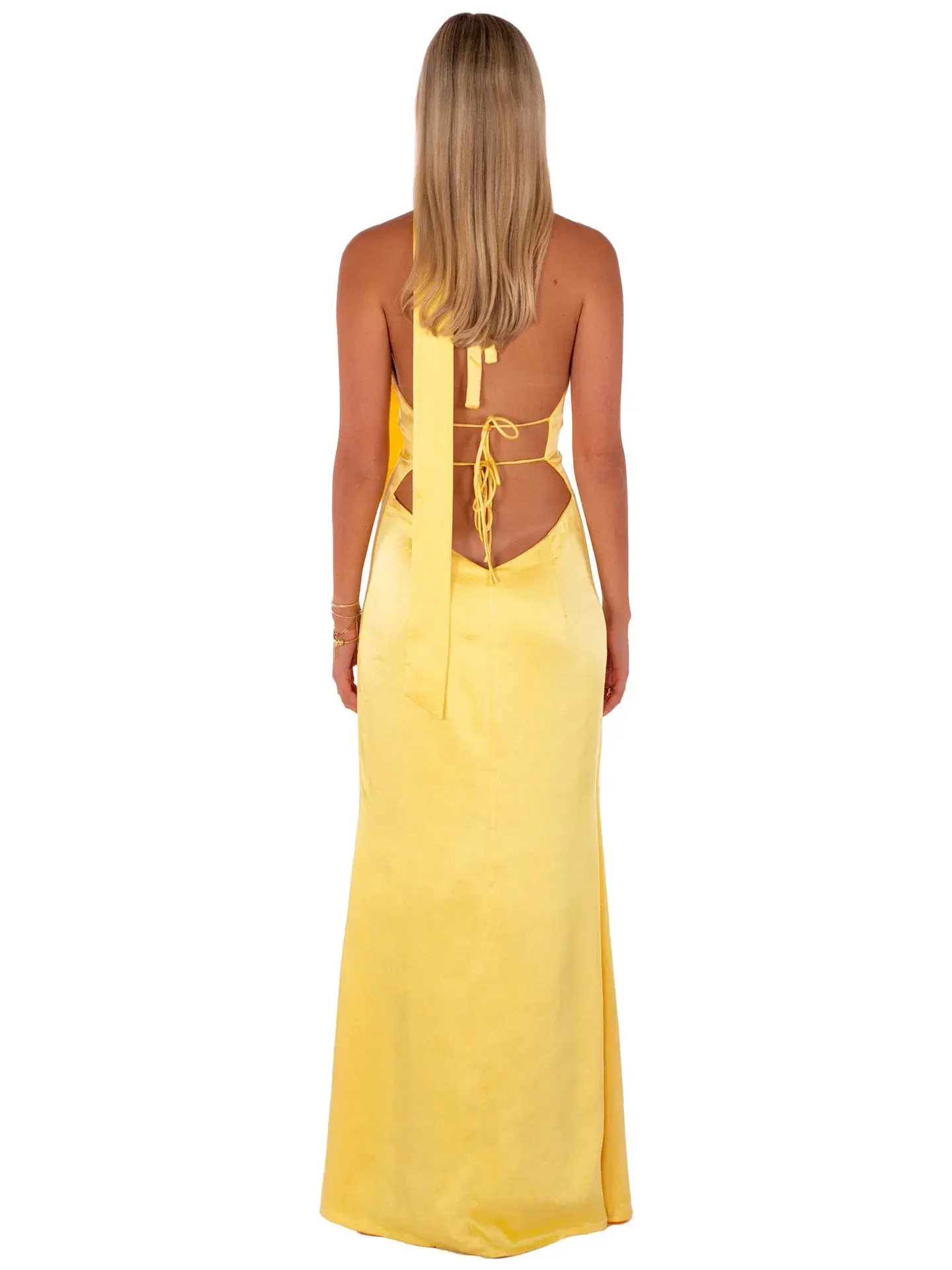 I Am Delilah Margot Maxi Dress Daffodil Yellow Size XS / AU 6 - Image 3