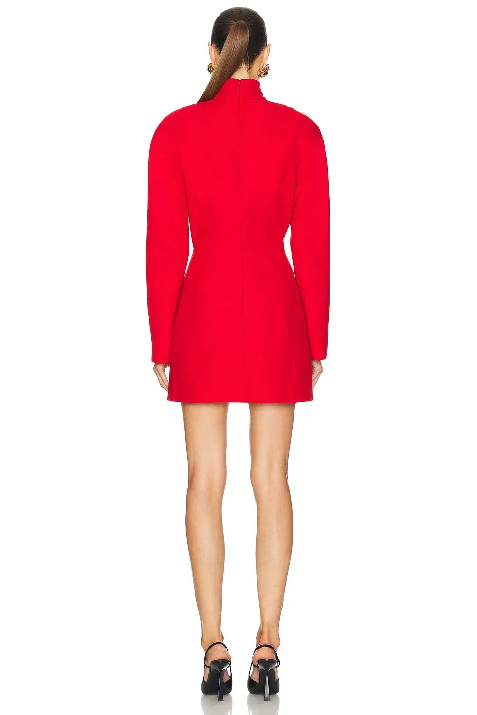 Rachel Gilbert Mya Mini Dress in Red Size 2 / AU 10 - Image 2