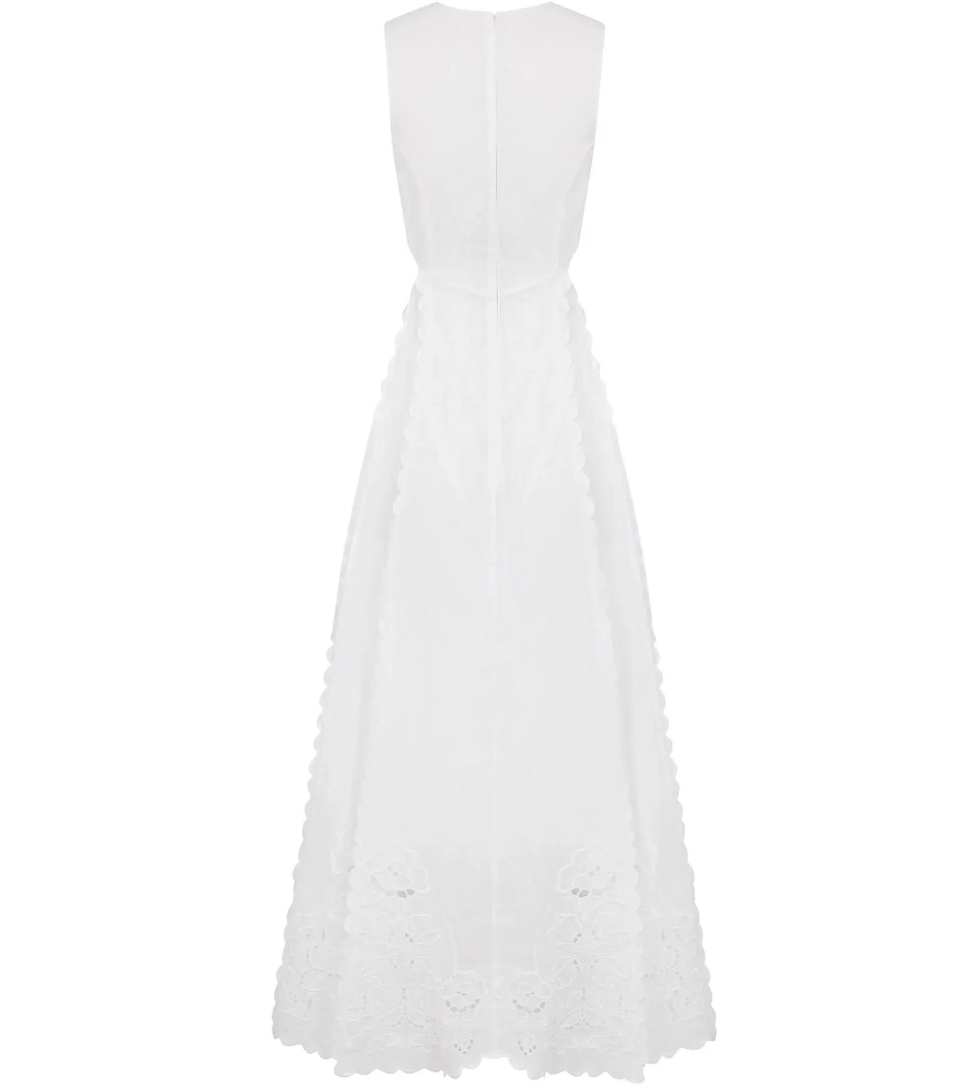 Lovaan Amelia Cutwork Embroidered Dress White Size AU 10 - Image 6