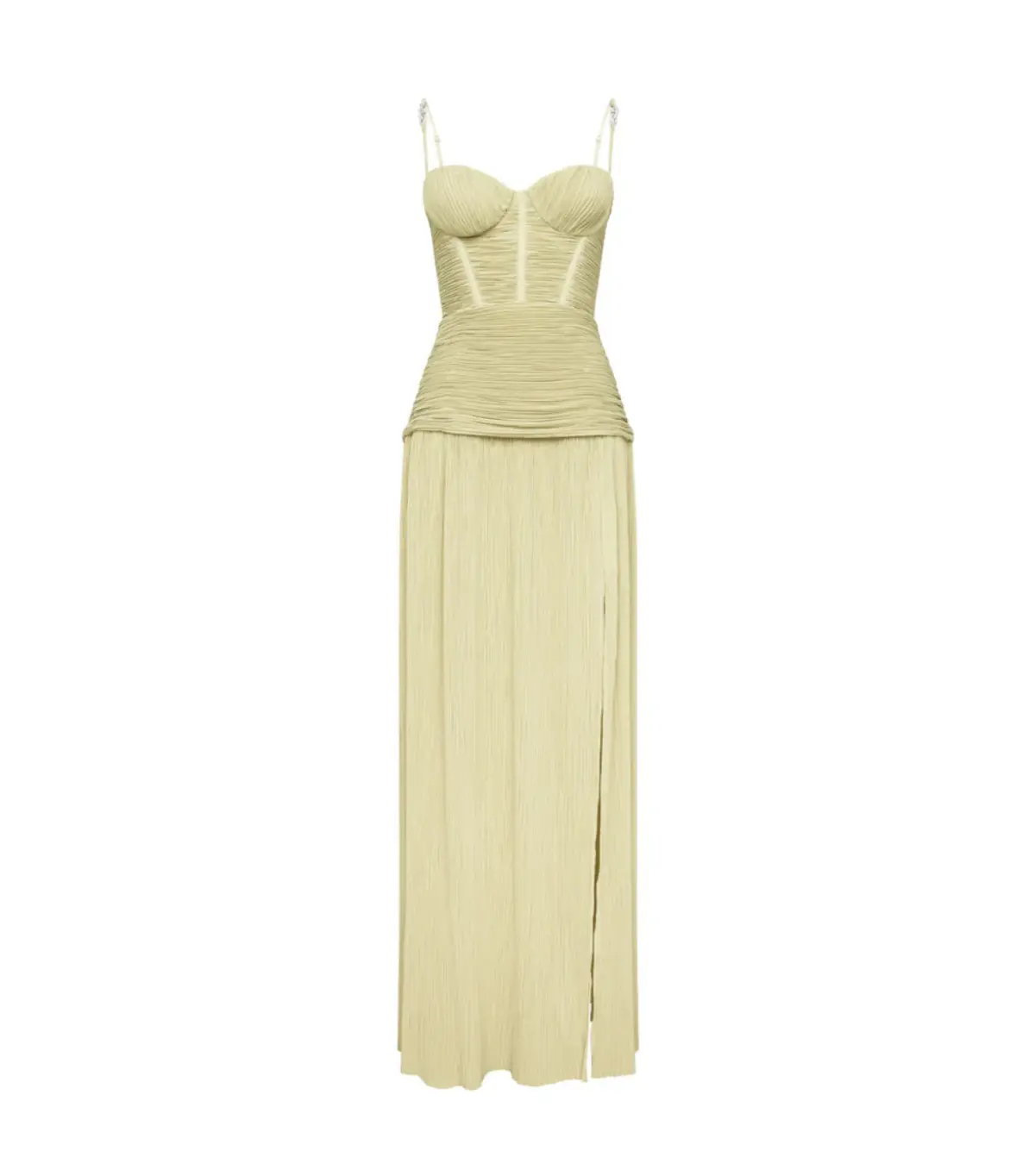Manning Cartell Double Time Pleat Dress Pistachio Size AU 8 - Image 6
