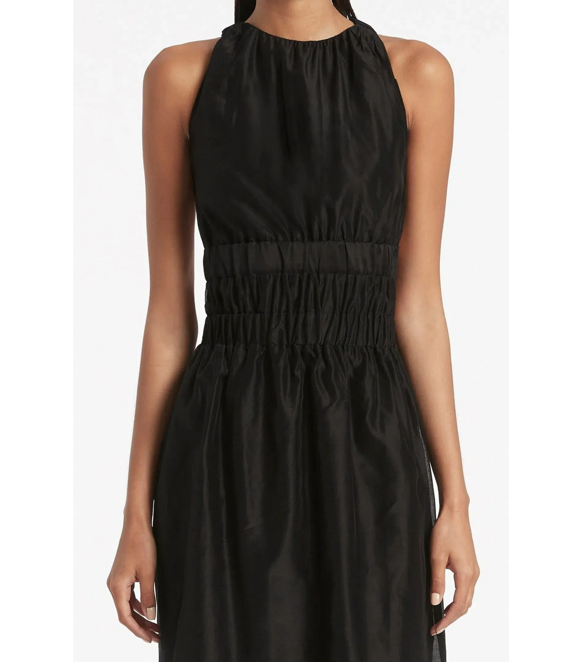 Sir The Label Franc Cross Back Gown Black Size AU 12  - Image 3