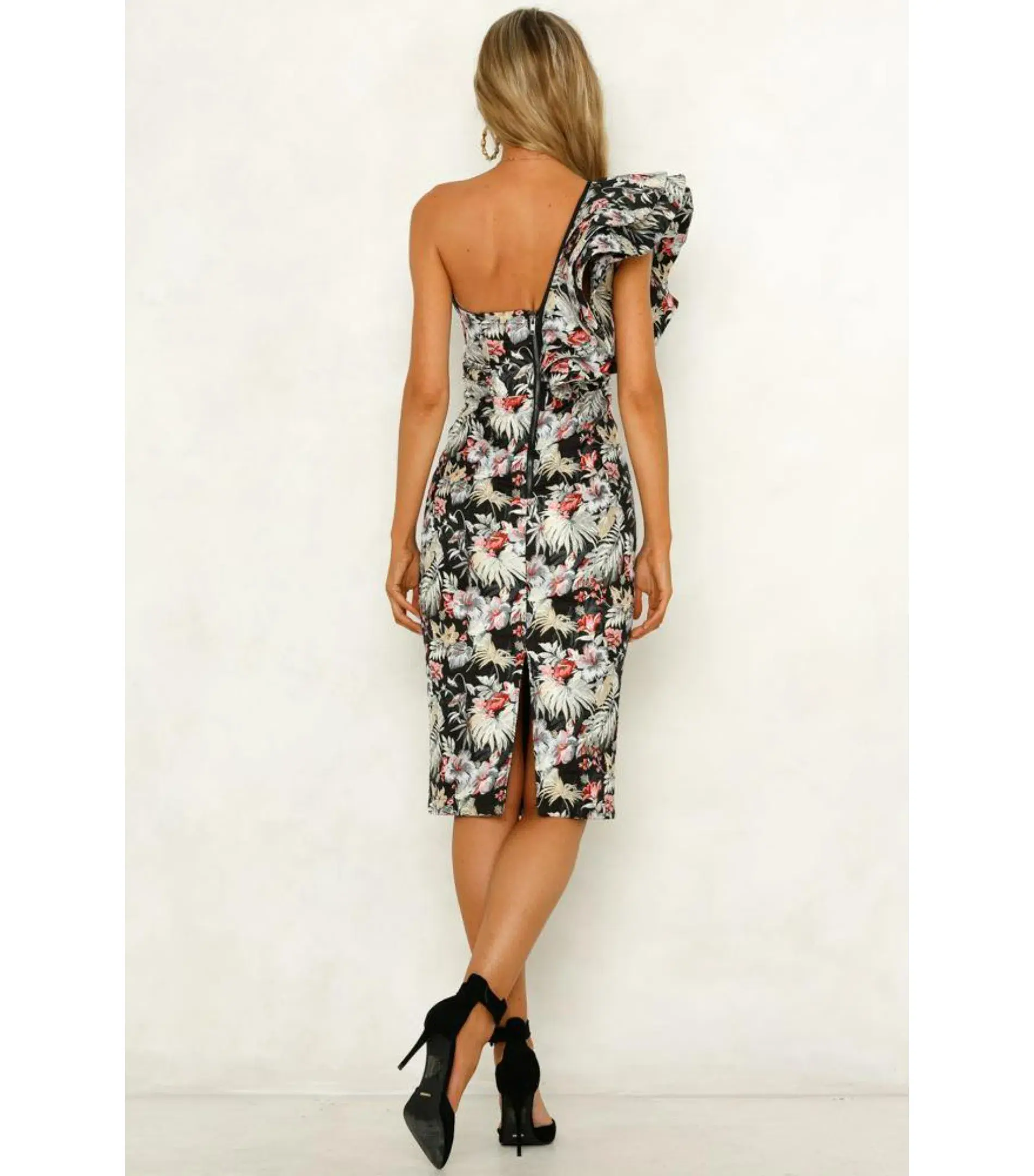 Mossman The Secret Garden Midi Dress Floral Size AU 6  - Image 2