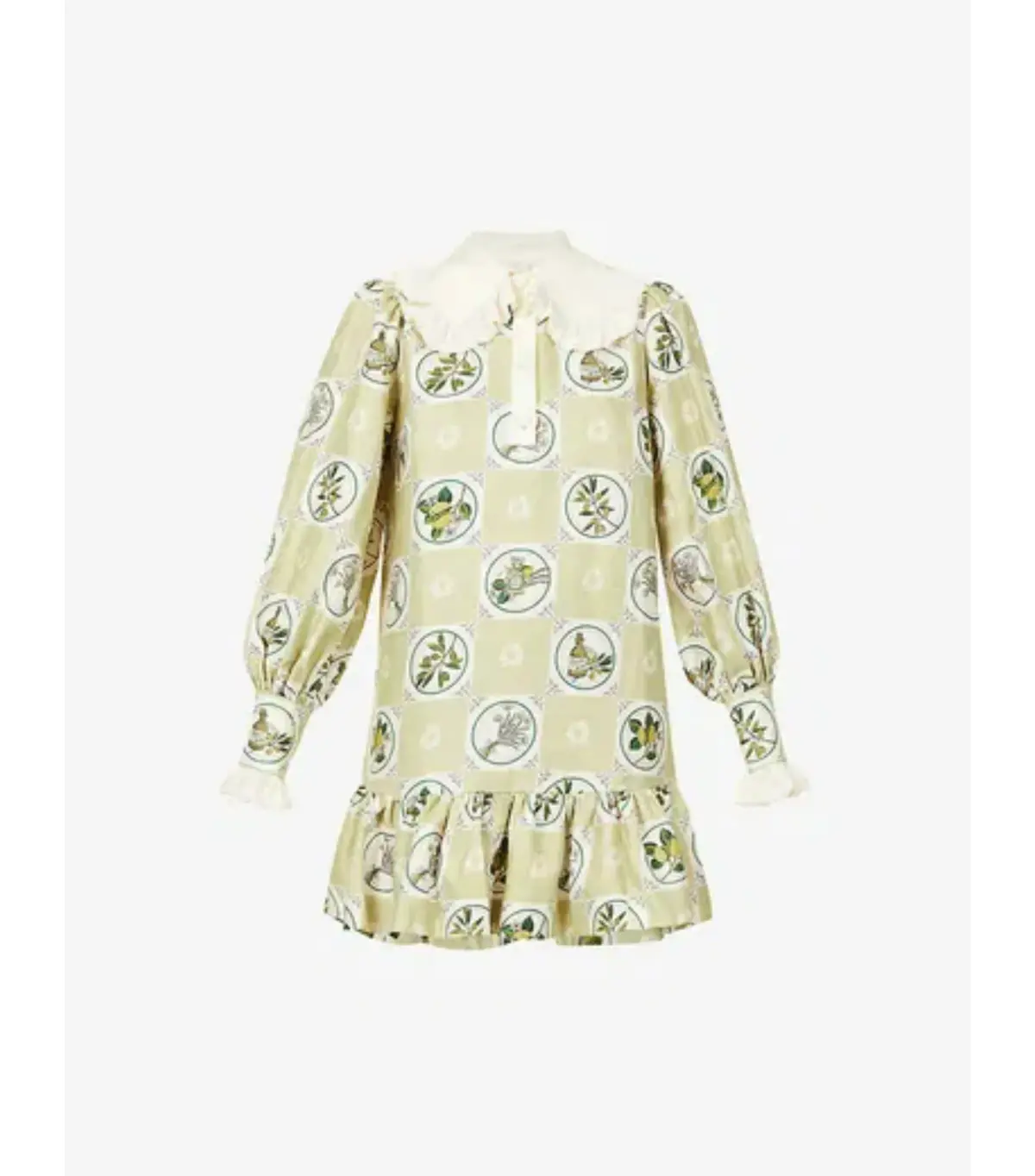 Alémais Sofia Mini Dress in Olive Size AU 14 - Image 6