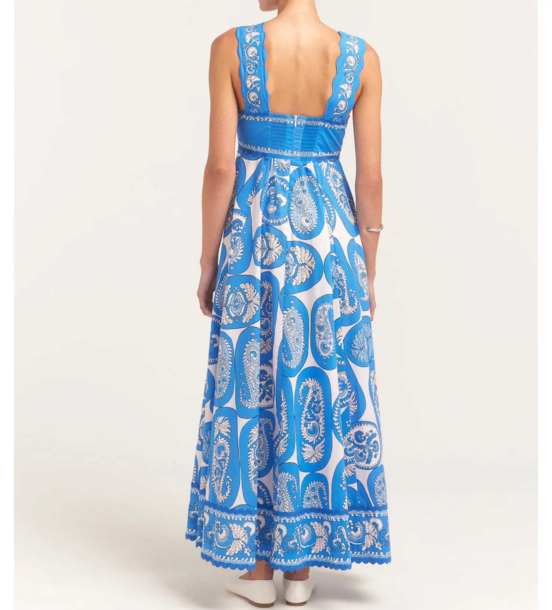 Alemais Diana Summer Dress Blue Size AU 8  - Image 2